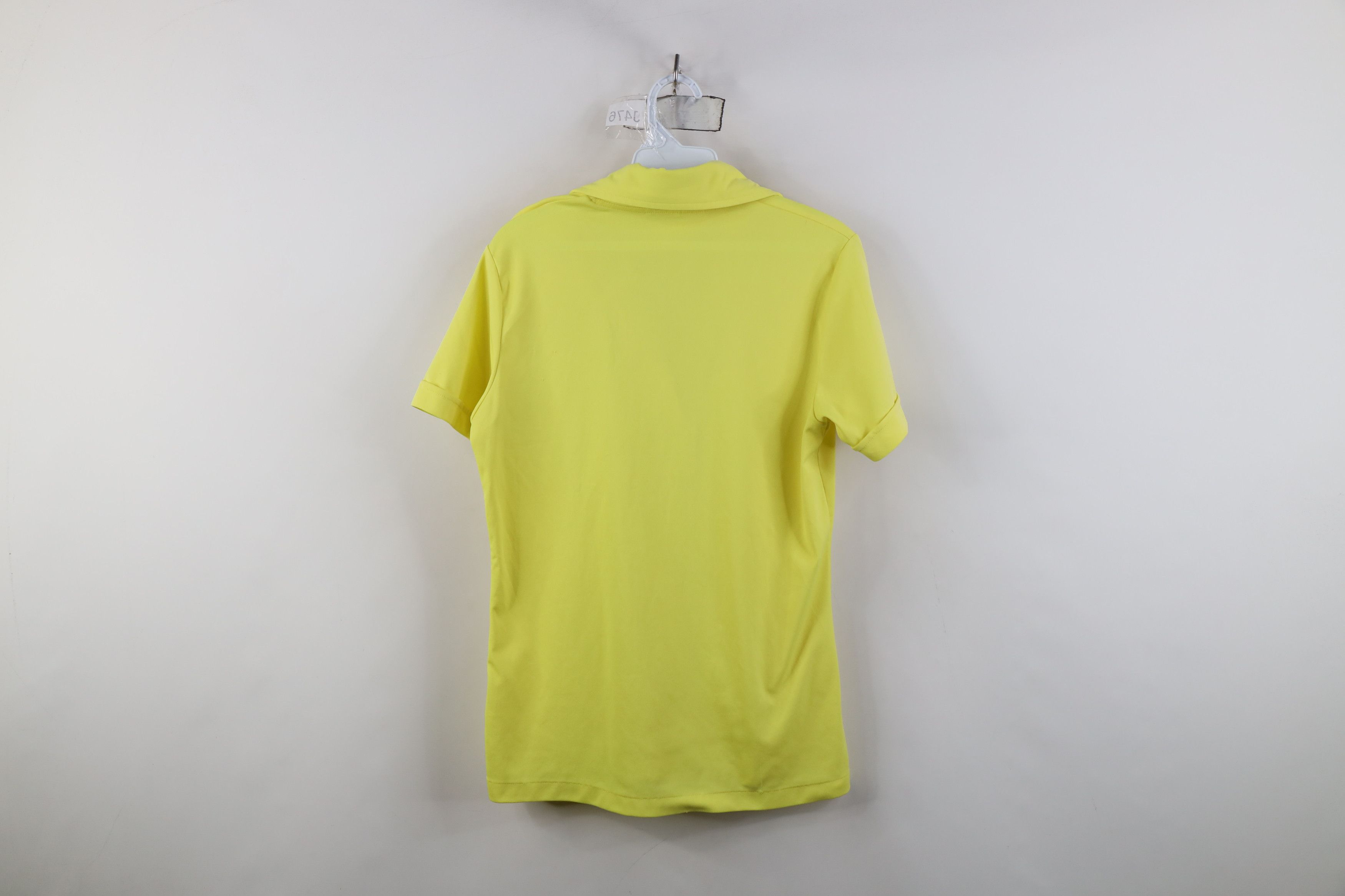 Vintage Vintage 70s Streetwear Knit Dagger Collar Polo Shirt Yellow Size L / US 10 / IT 46 - 12 Thumbnail