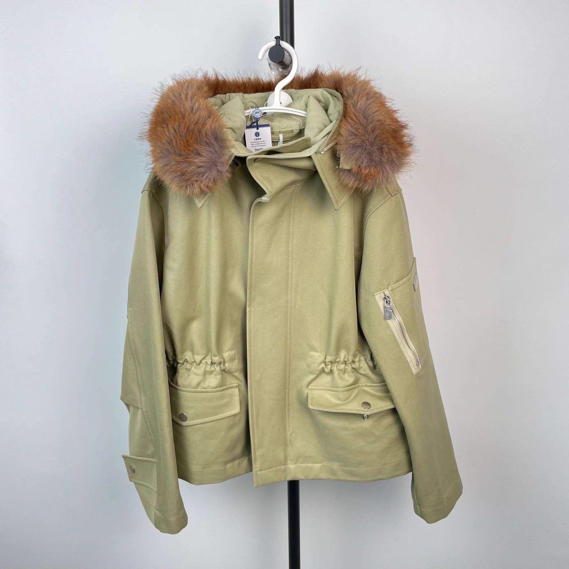 Burberry Burberry Women's Green Jacket Size S Size S / US 4 / IT 40 - 1 Thumbnail