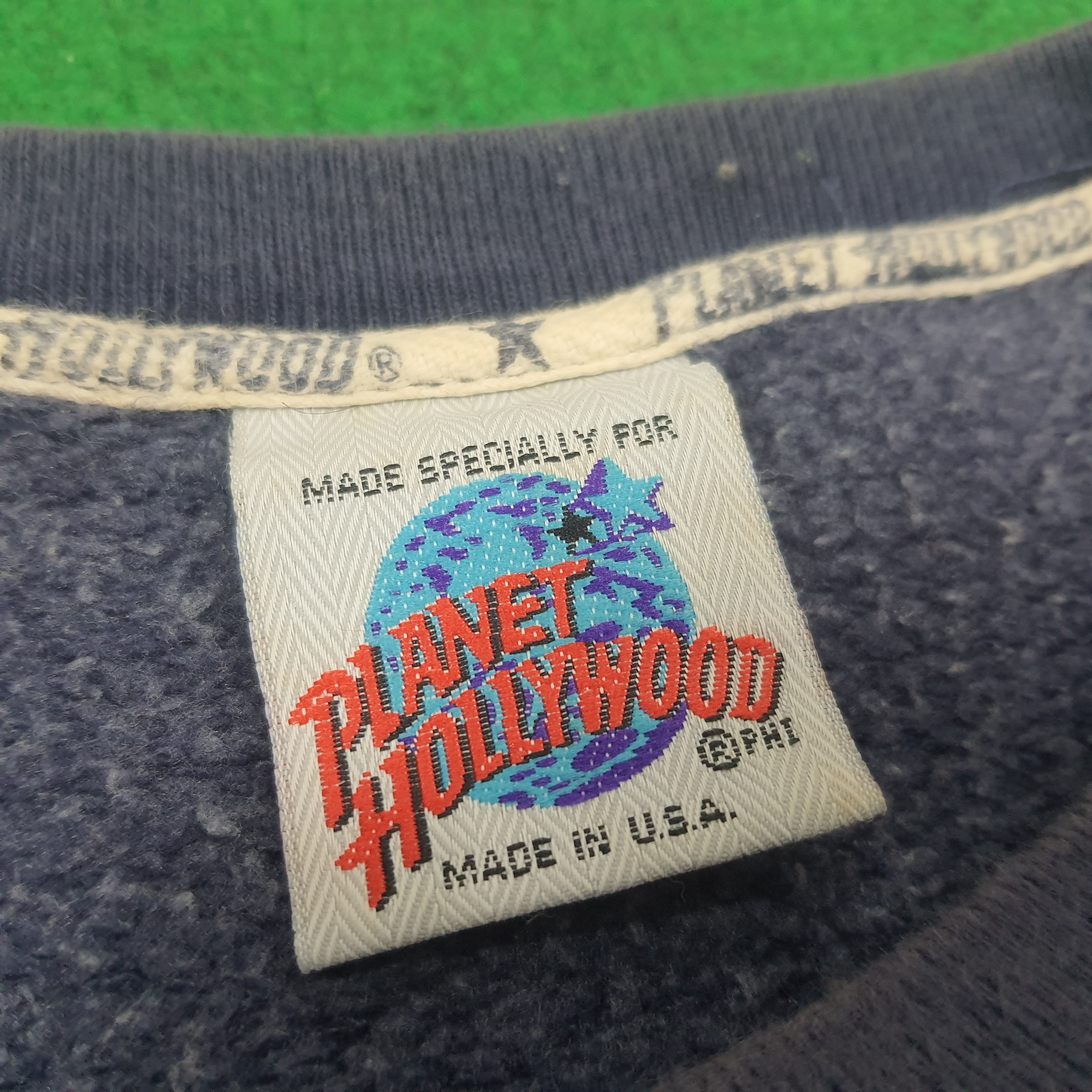 Planet Hollywood Vintage Planet Hollywood Streetwear Sweatshirts Size US XL / EU 56 / 4 - 5 Thumbnail