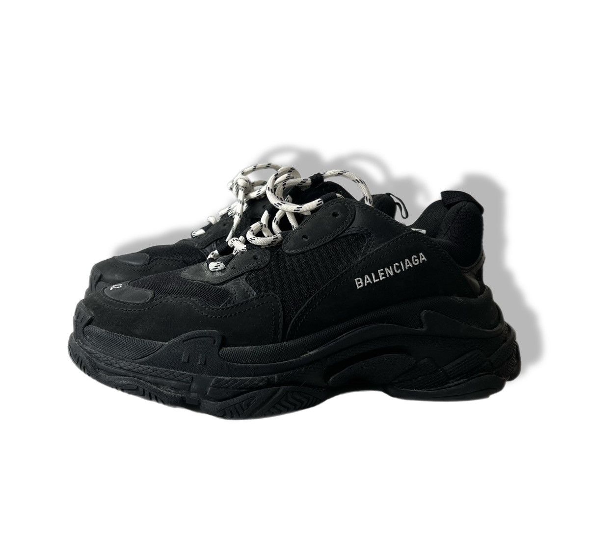 Balenciaga Triple S Sneakers Black 42/9 Size