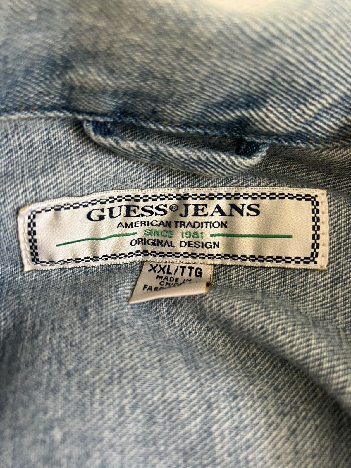 Guess Guess denim jacket Size US XXL / EU 58 / 5 - 3 Thumbnail
