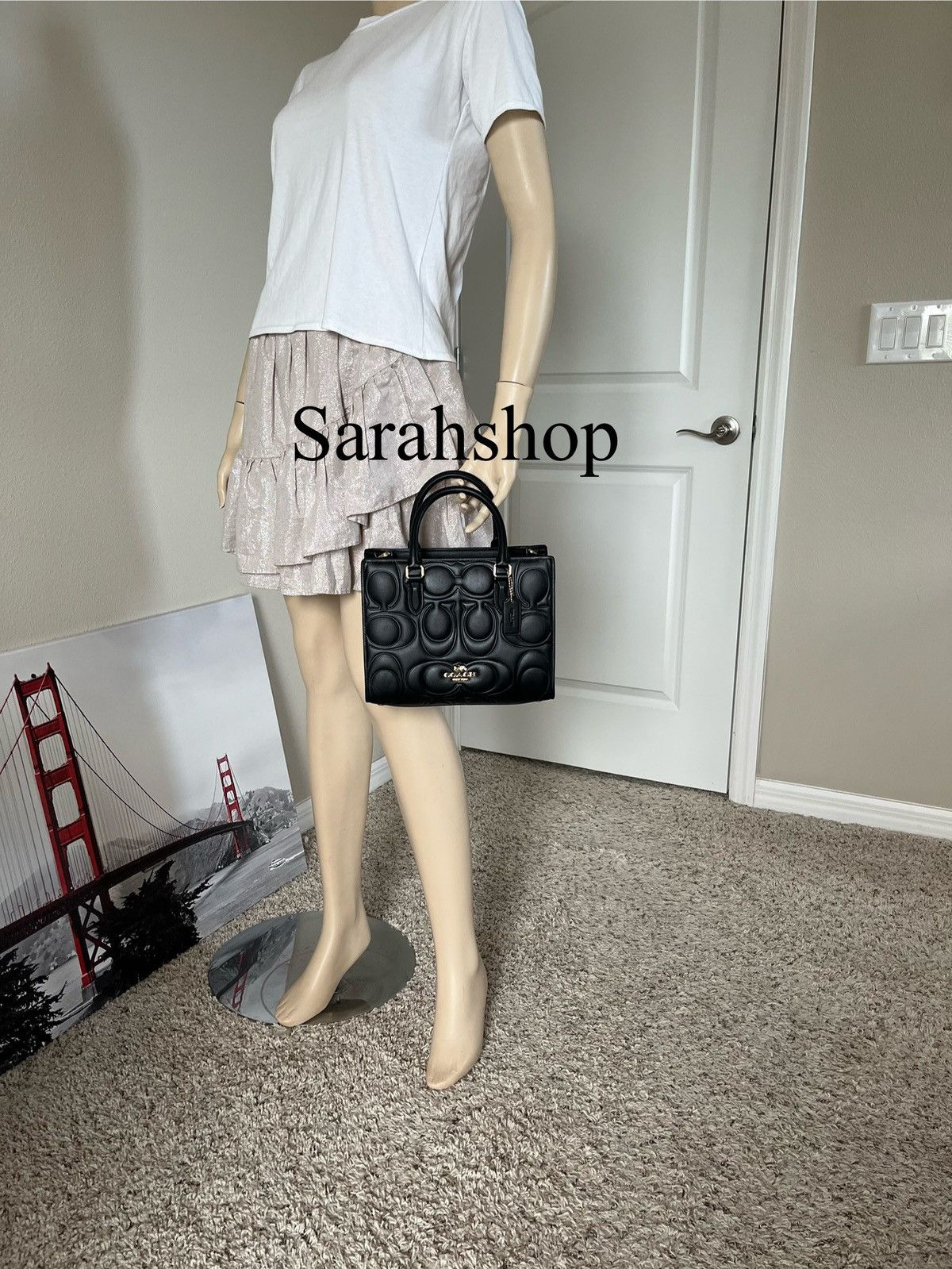 Coach Coach Maggie Small Tote Bag In Signature Leather Size ONE SIZE - 9 Thumbnail
