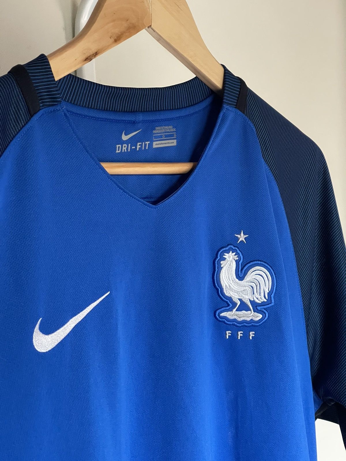 Other 2016 Nike France soccer jersey Size US L / EU 52-54 / 3 - 9 Thumbnail