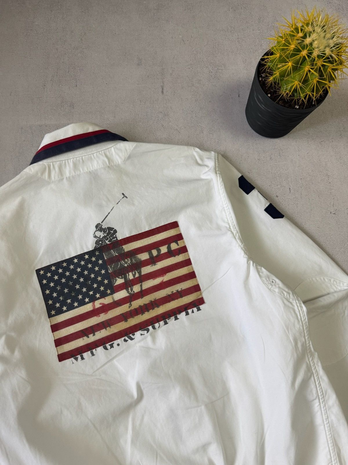 Polo Ralph Lauren VINTAGE POLO RALPH LAUREN UNITED STATE BOMBER JACKET RARE Size US S / EU 44-46 / 1 - 7 Thumbnail