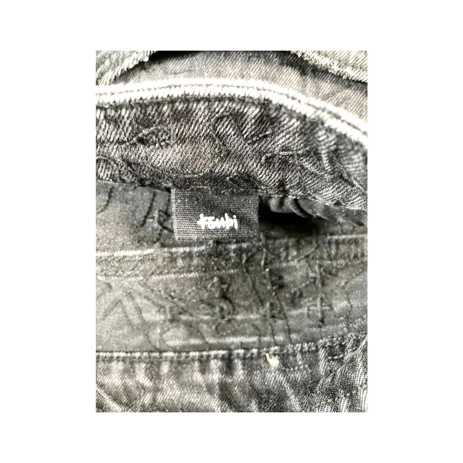 Ksubi Ksubi "All Over Logo" Black Jeans Size US 38 / EU 54 - 3 Thumbnail