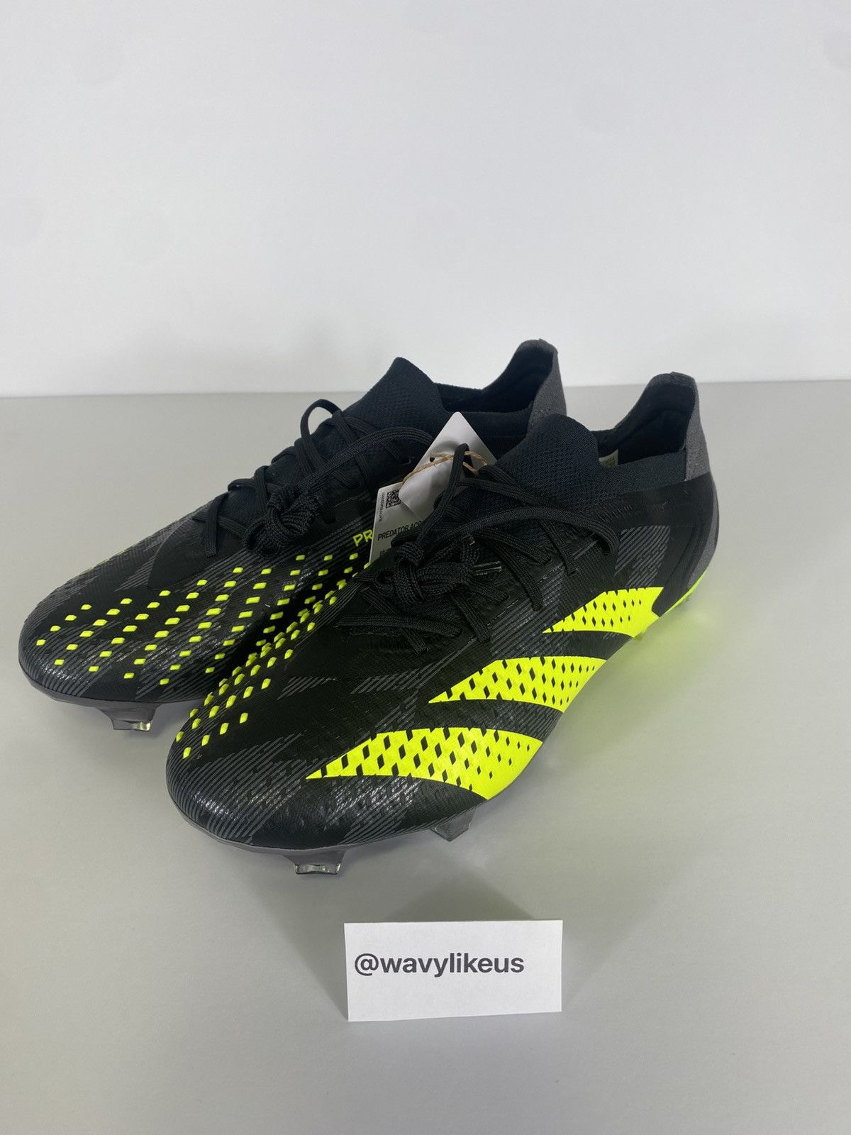 Adidas ADIDAS Predator Accuracy INJ. 1 Low FG Cleat Mens Size 6.5 Size US 6.5 / EU 39-40 - 1 Thumbnail