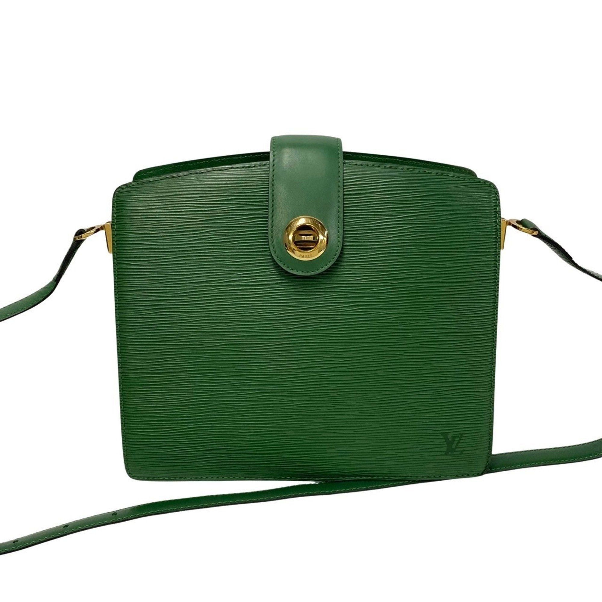 image of Louis Vuitton Capuchin Epi Leather Shoulder Bag Borneo Green 37485, Women's
