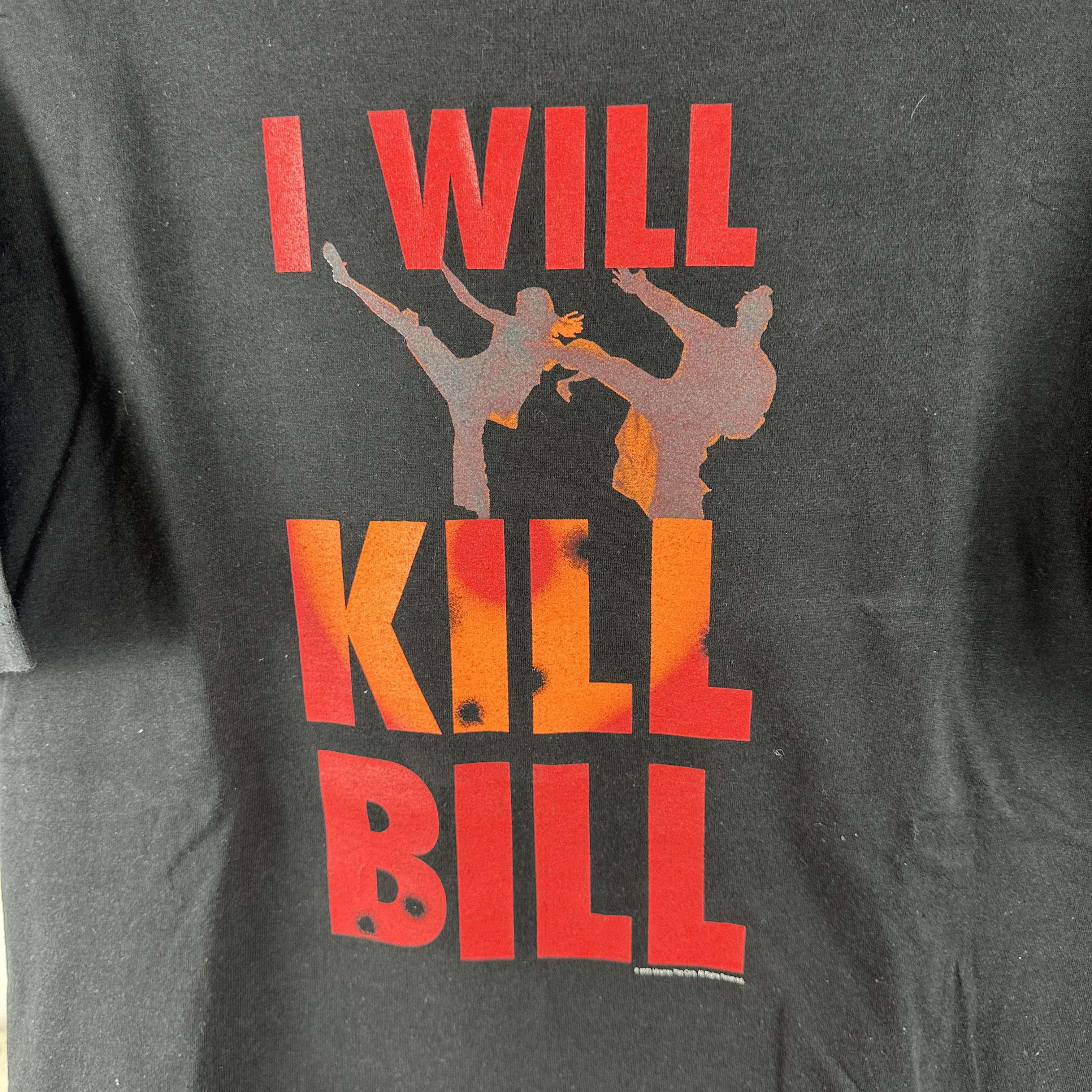 Vintage 2003 Kill Bill 1 I Will Kill Bill Movie Promo T-Shirt Size US XL / EU 56 / 4 - 2 Thumbnail