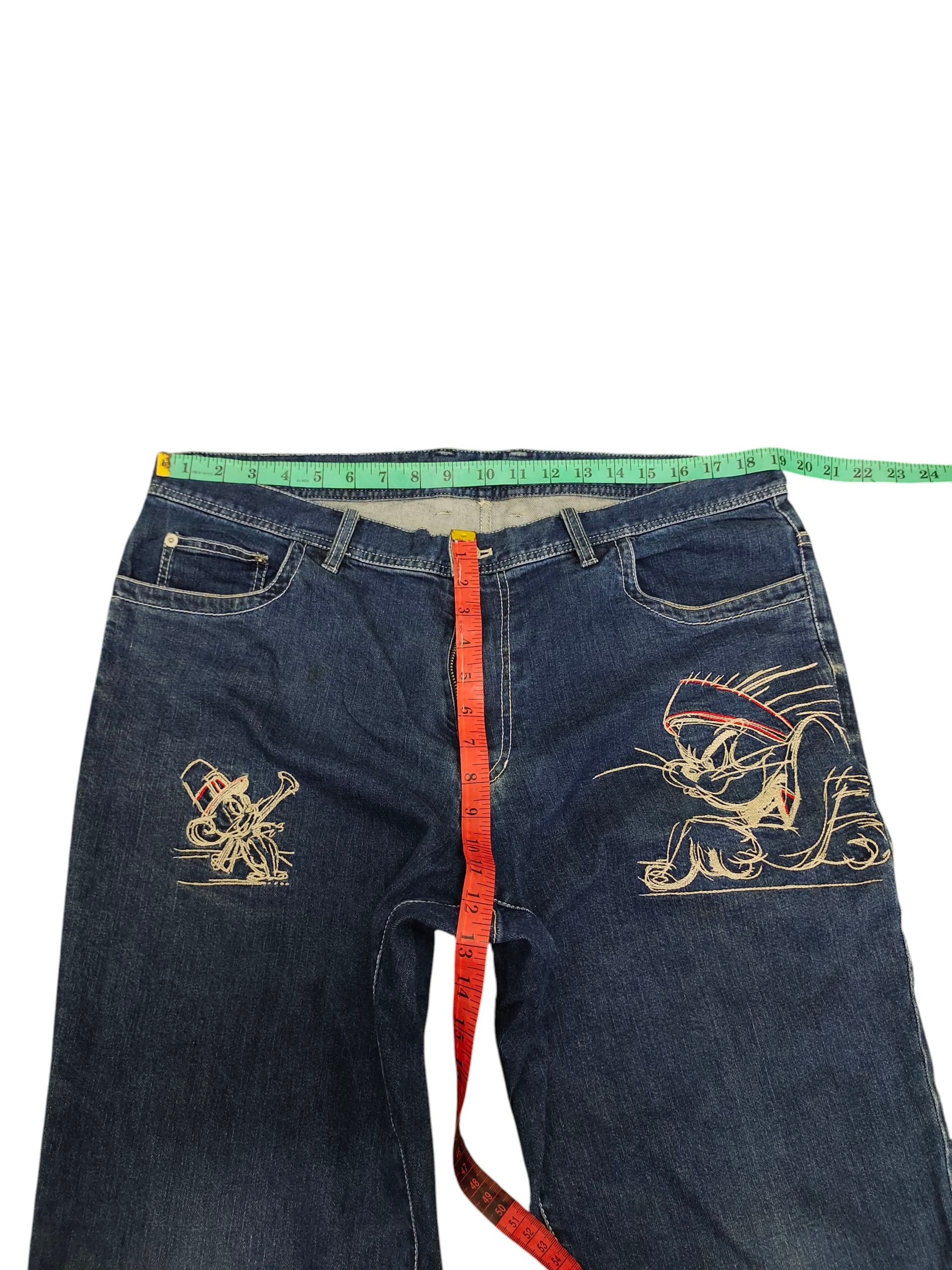 Jean Charles De Castelbajac Vintage Castelbajac Jeans - Tom & Jerry Embroidered Denim Size US 38 / EU 54 - 17 Thumbnail