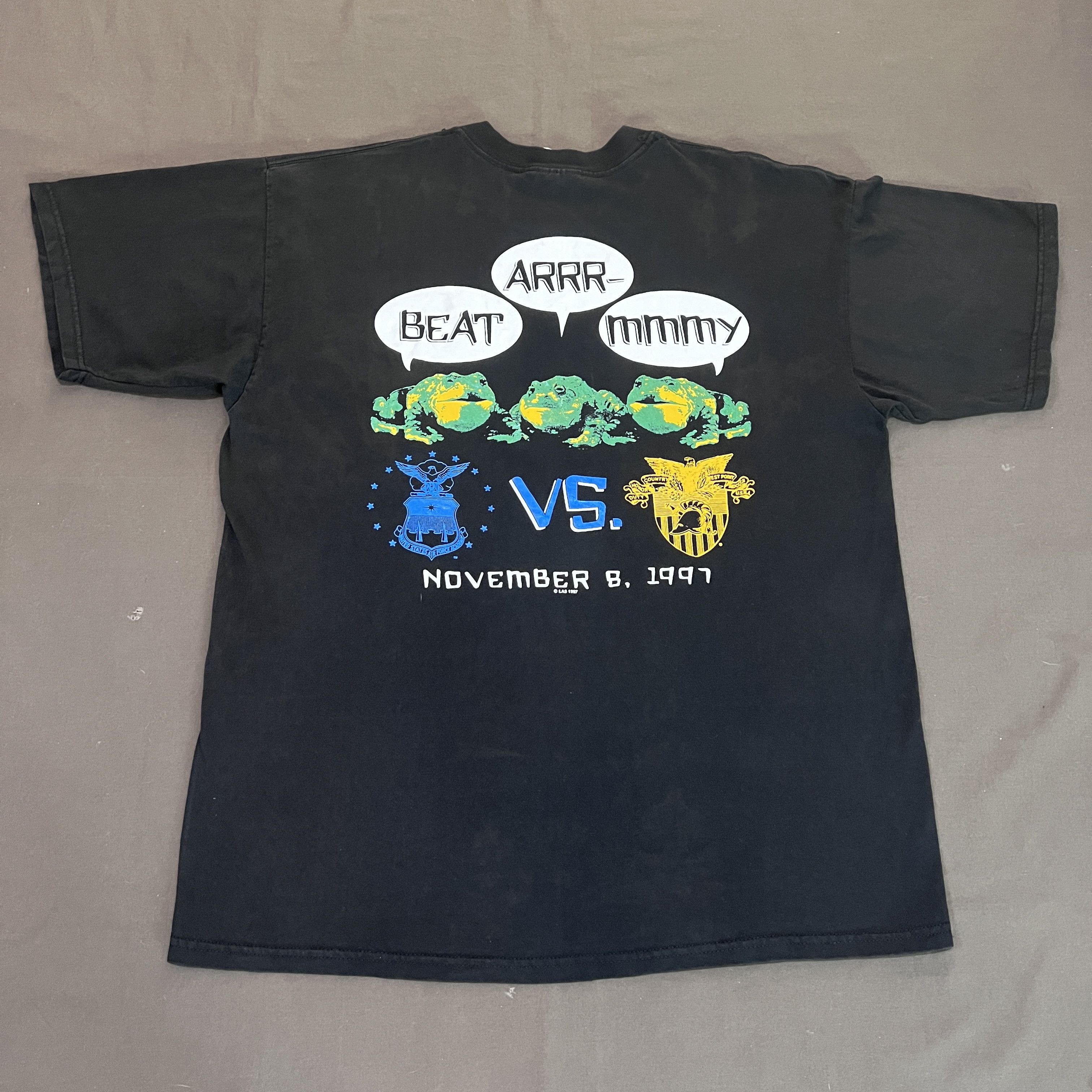 Vintage Vintage 90s Air Force Promo Tee XL Military 911 gun Size US XL / EU 56 / 4 - 2 Thumbnail