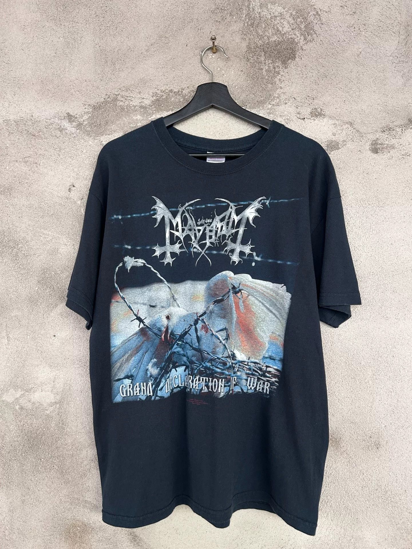 Vintage Vintage Mayhem Black Metal Band Tee Size US M / EU 48-50 / 2 - 1 Thumbnail