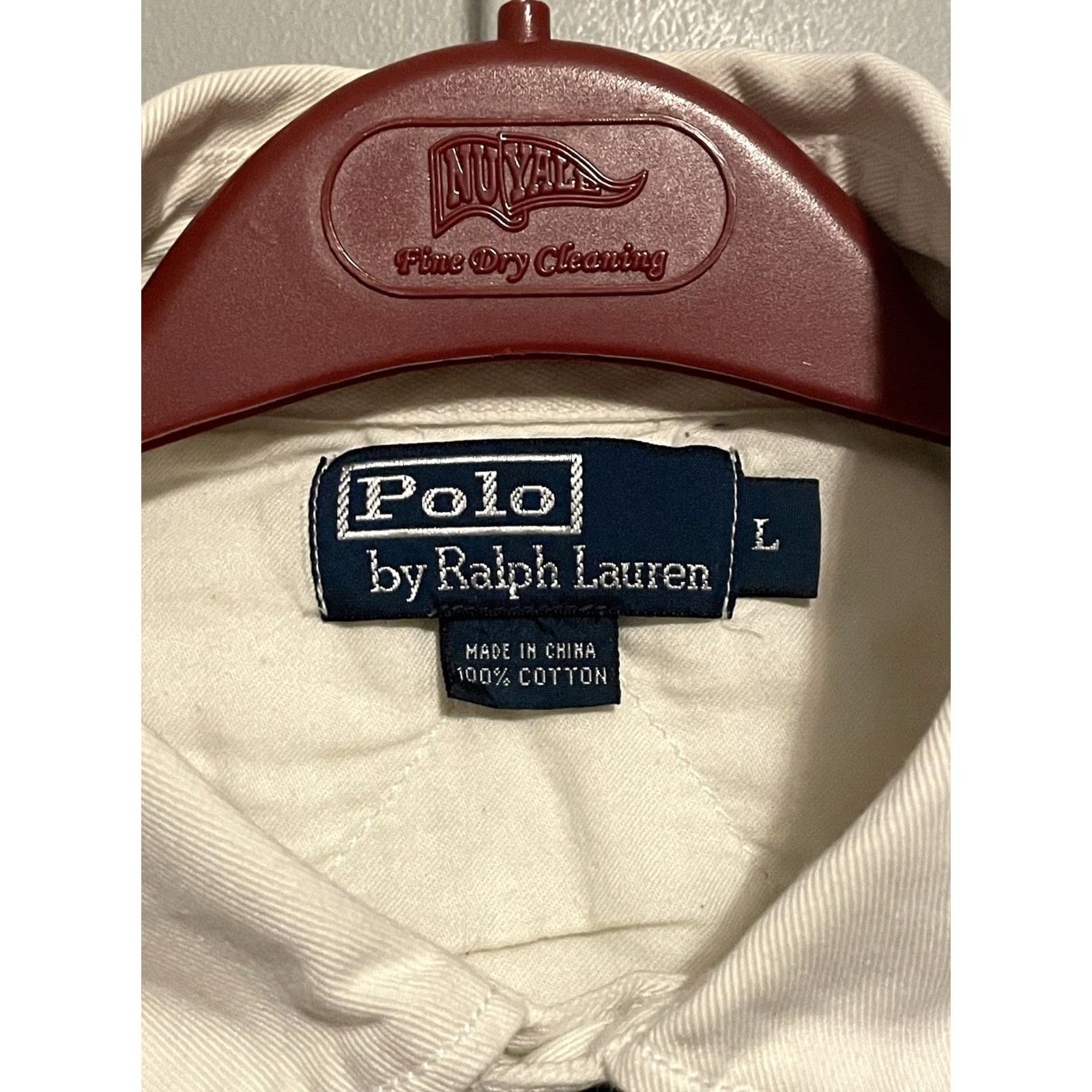 Polo Ralph Lauren Vintage Polo Ralph Lauren Shirt Rugby R2 Detail White Size Large (A362) - Golf, Yachting Size US L / EU 52-54 / 3 - 4 Thumbnail