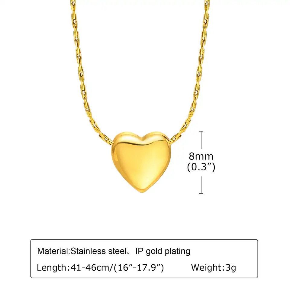 Other Love Heart Pendant Necklace Size ONE SIZE - 2 Thumbnail