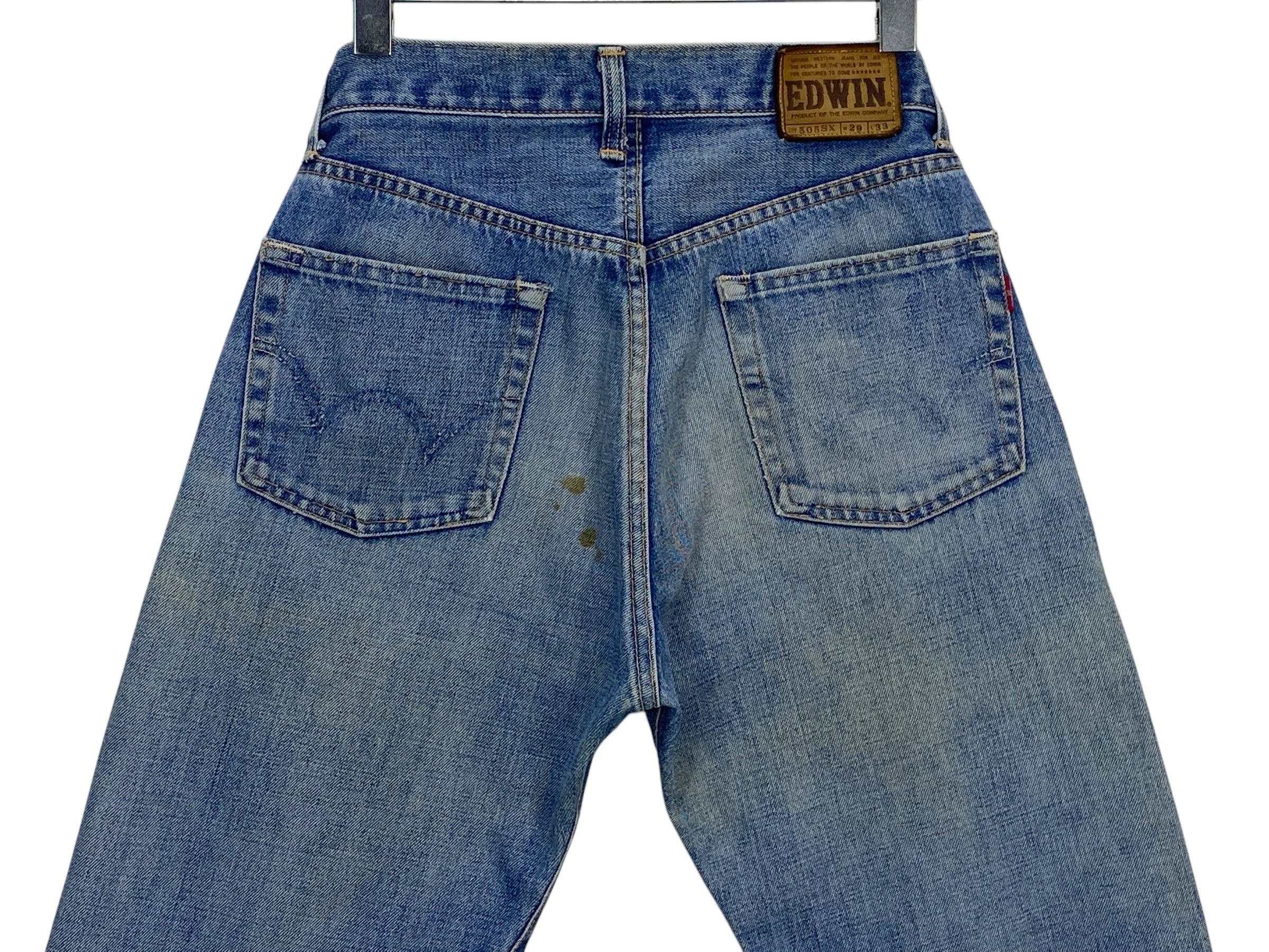 Edwin Edwin Selvedge Denim Jeans Light Wash Selvedge Pants Japan Size US 27 - 6 Thumbnail