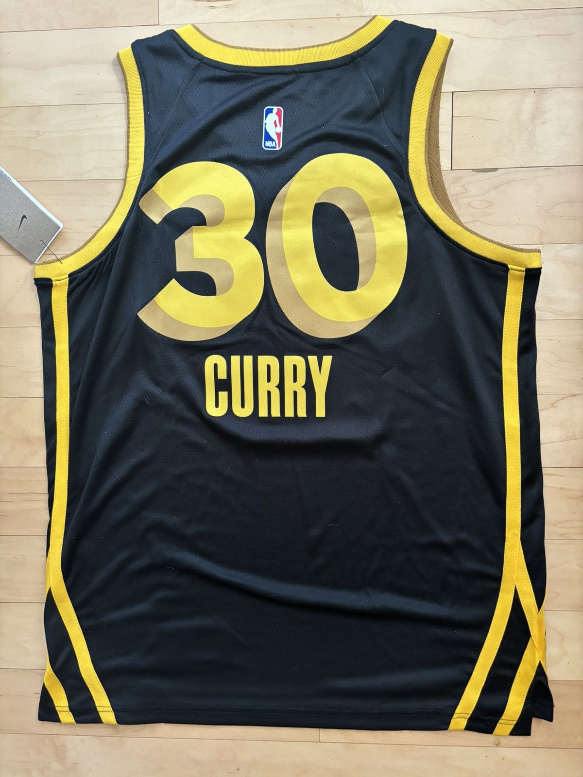 NBA Mens Steph Curry Golden State Warriors Jersey - Large Size US L / EU 52-54 / 3 - 6 Thumbnail