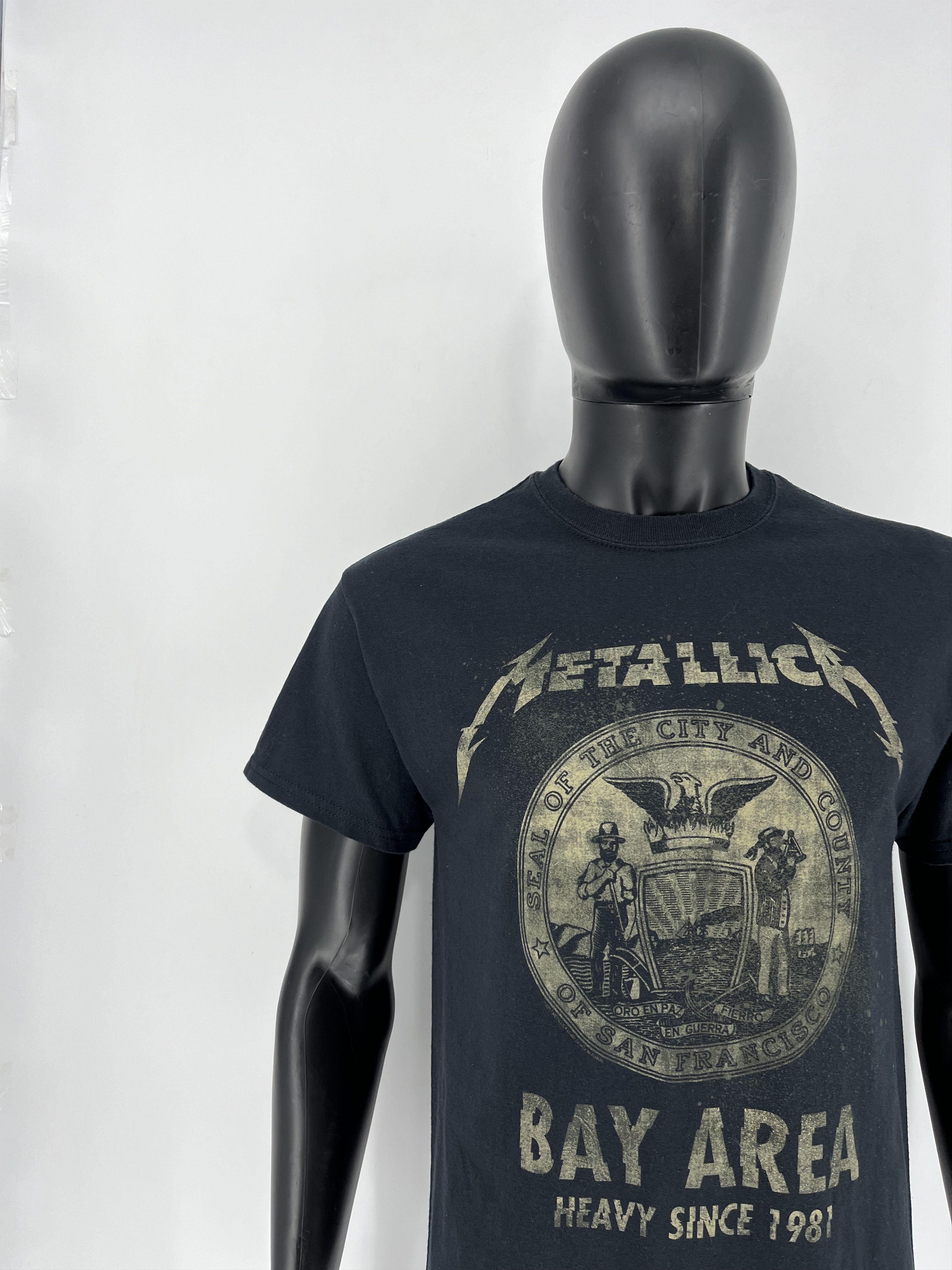 Band Tees × Vintage Vintage Y2K Metallica Skulls Dead Face Band Rock Streetwear Size US M / EU 48-50 / 2 - 6 Thumbnail