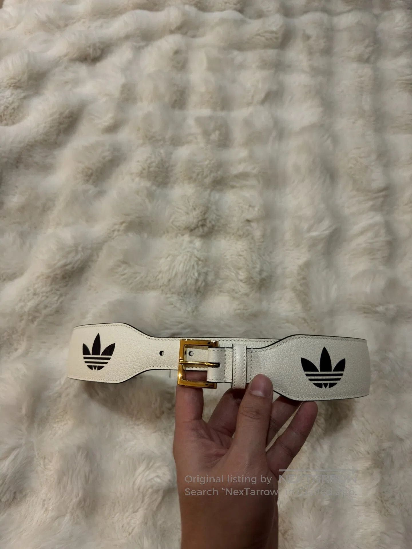 Gucci Guicci size 85 Belt Leather Belt| Size ONE SIZE - 3 Thumbnail