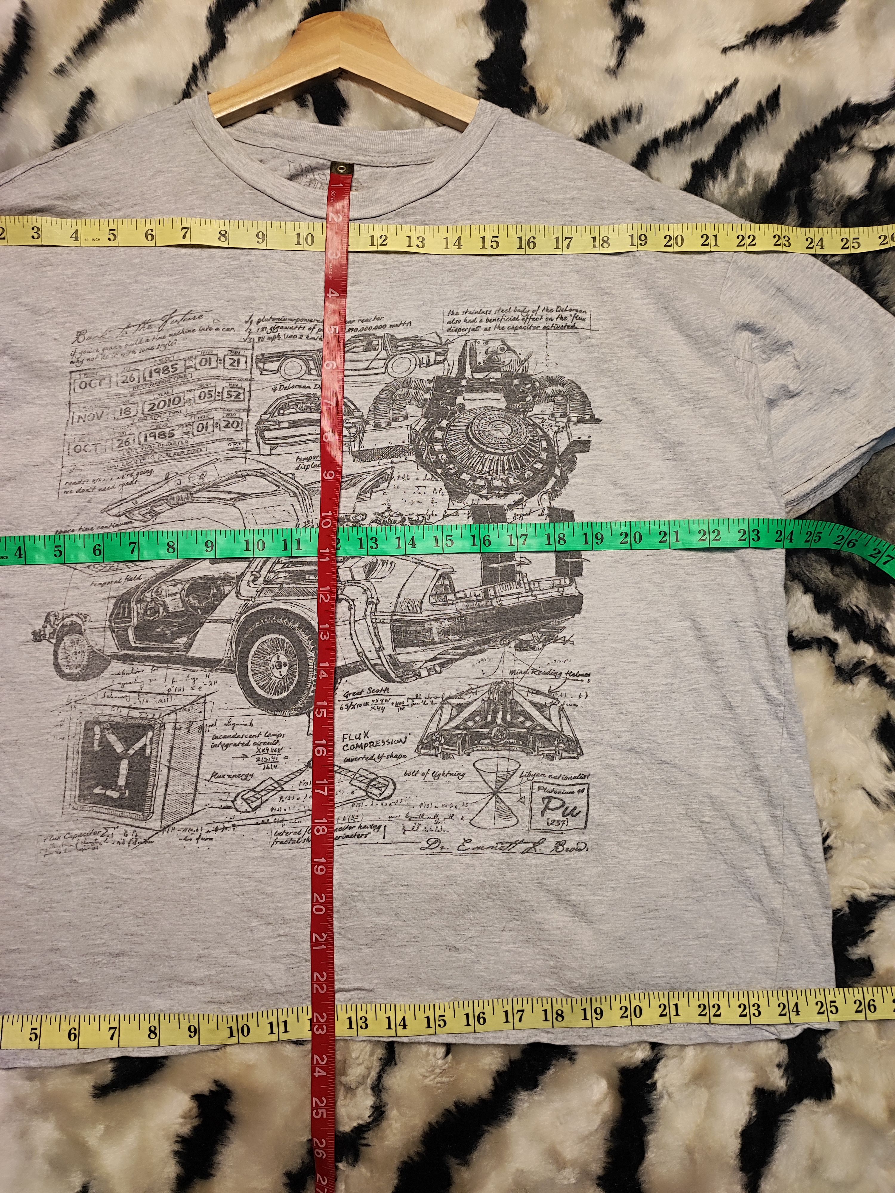 Other Back To The Future Cyber Car Retro Style T-Shirt Size US L / EU 52-54 / 3 - 6 Thumbnail