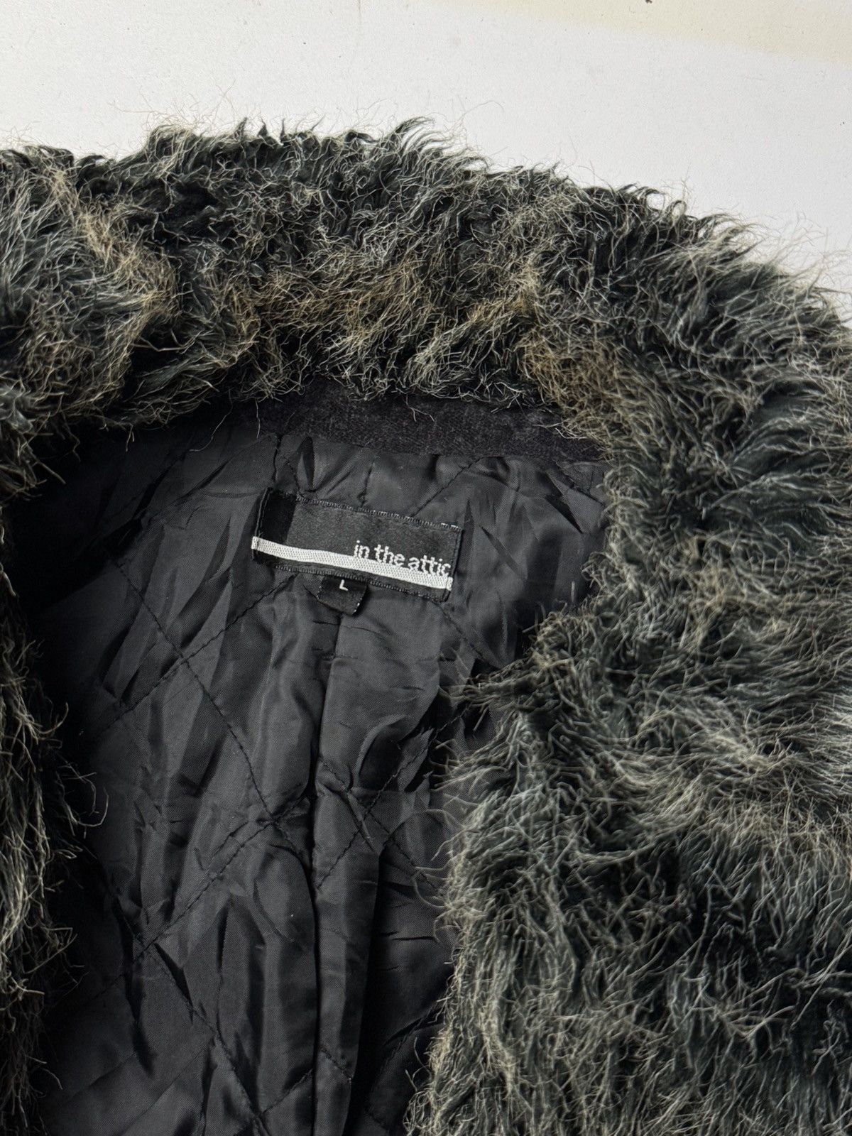 If Six Was Nine × Japanese Brand × Le Grande Bleu (L.G.B.) Fur Intheattic Coat Jacket Size US L / EU 52-54 / 3 - 6 Thumbnail