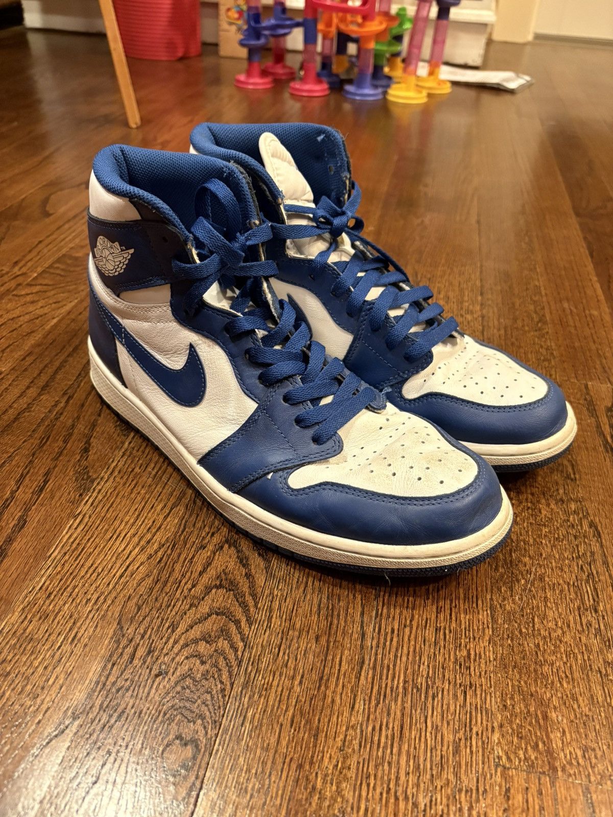 Jordan Brand Air Jordan 1 Retro High OG “Storm Blue” size 12 U.S. Size US 12 / EU 45 - 6 Thumbnail