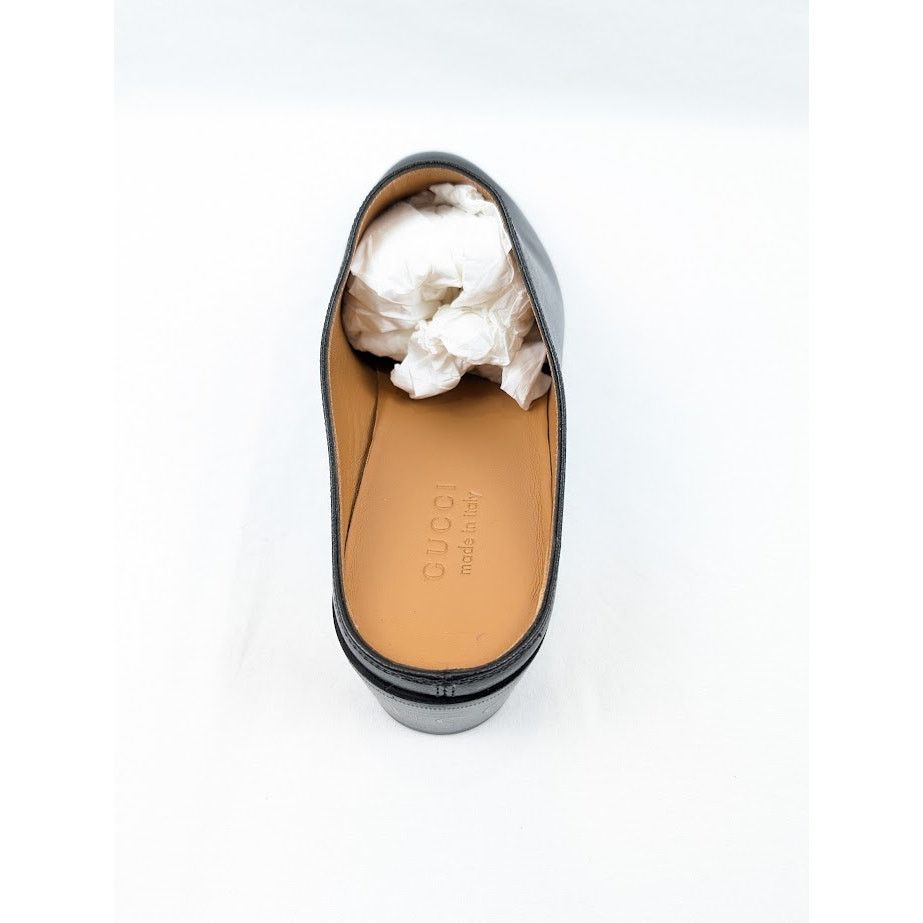 Gucci o1rshd1 Leather Sandals in Black Size US 12.5 / EU 45-46 - 12 Thumbnail