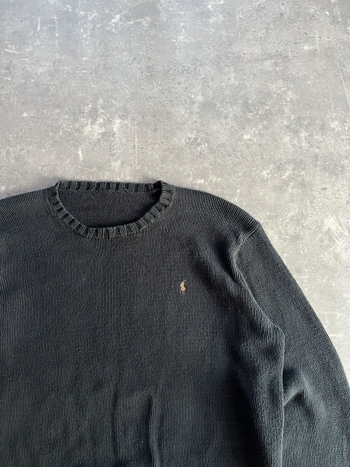 Polo Ralph Lauren Polo Ralph Lauren Linen / Cotton Heavy Knit Sweater L XL Size US XL / EU 56 / 4 - 4 Thumbnail