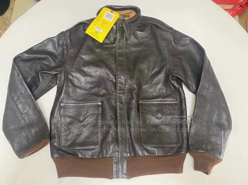 The Real McCoy's The Real McCoys A-2 leather jacket Size US XS / EU 42 / 0 - 1 Thumbnail