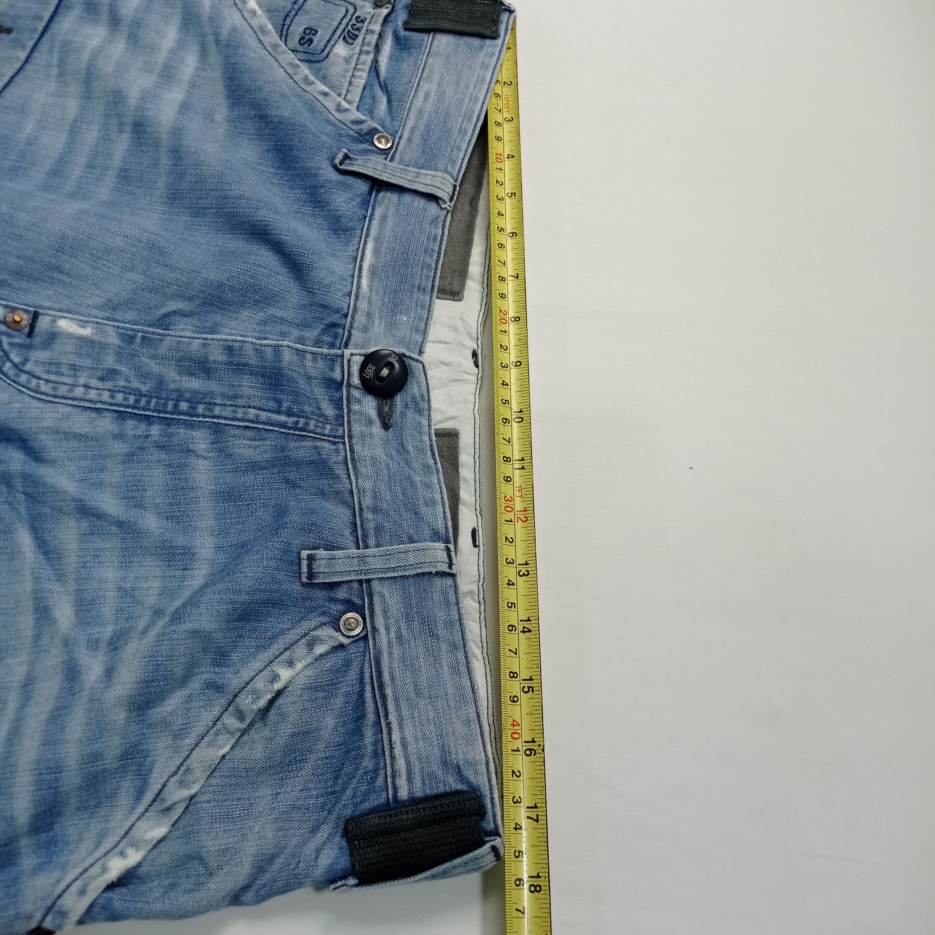G-Star 🔥G Star Raw Buckle Back Jeans Bush Pants Size US 35 - 23 Thumbnail