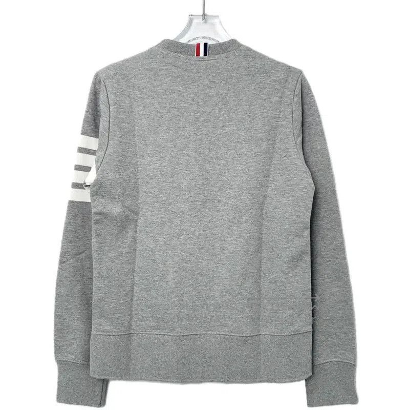 Thom Browne Thom Browne Gray Cotton Women's Sweatshirt . Size S / US 4 / IT 40 - 2 Thumbnail