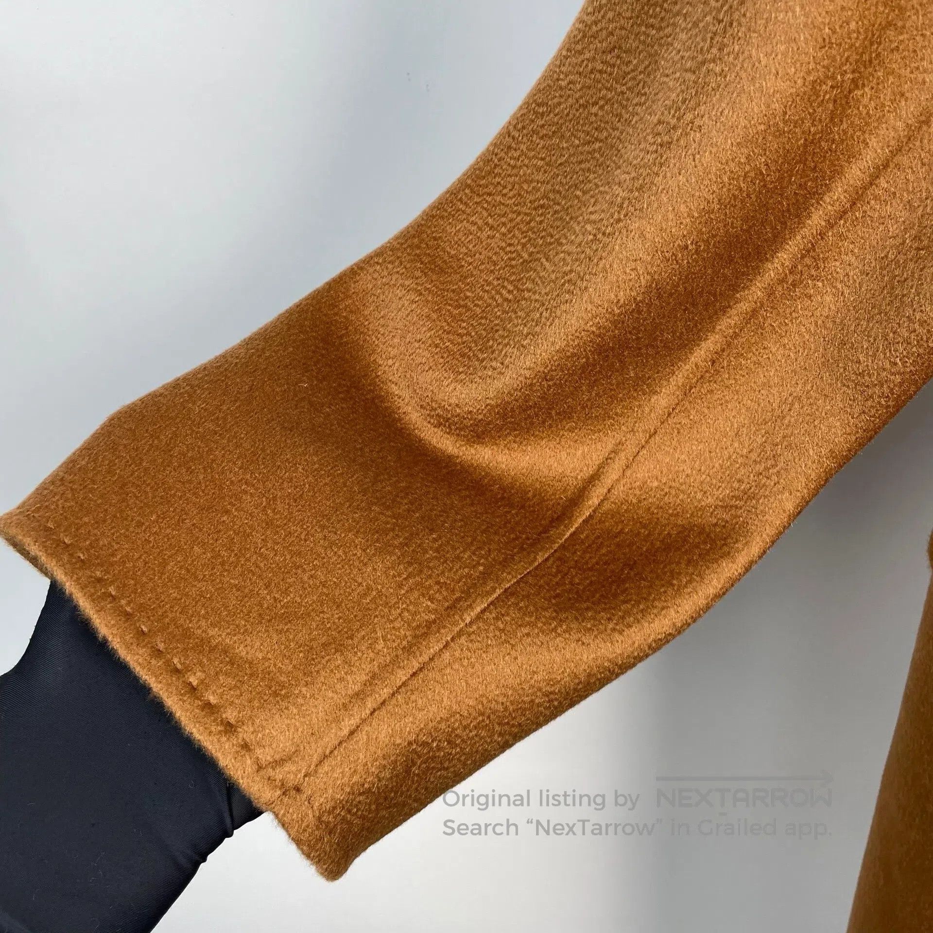 Max Mara Max Mara Caramel Labbro long cashmere coat| Size 4XL / US 24-26 - 9 Thumbnail