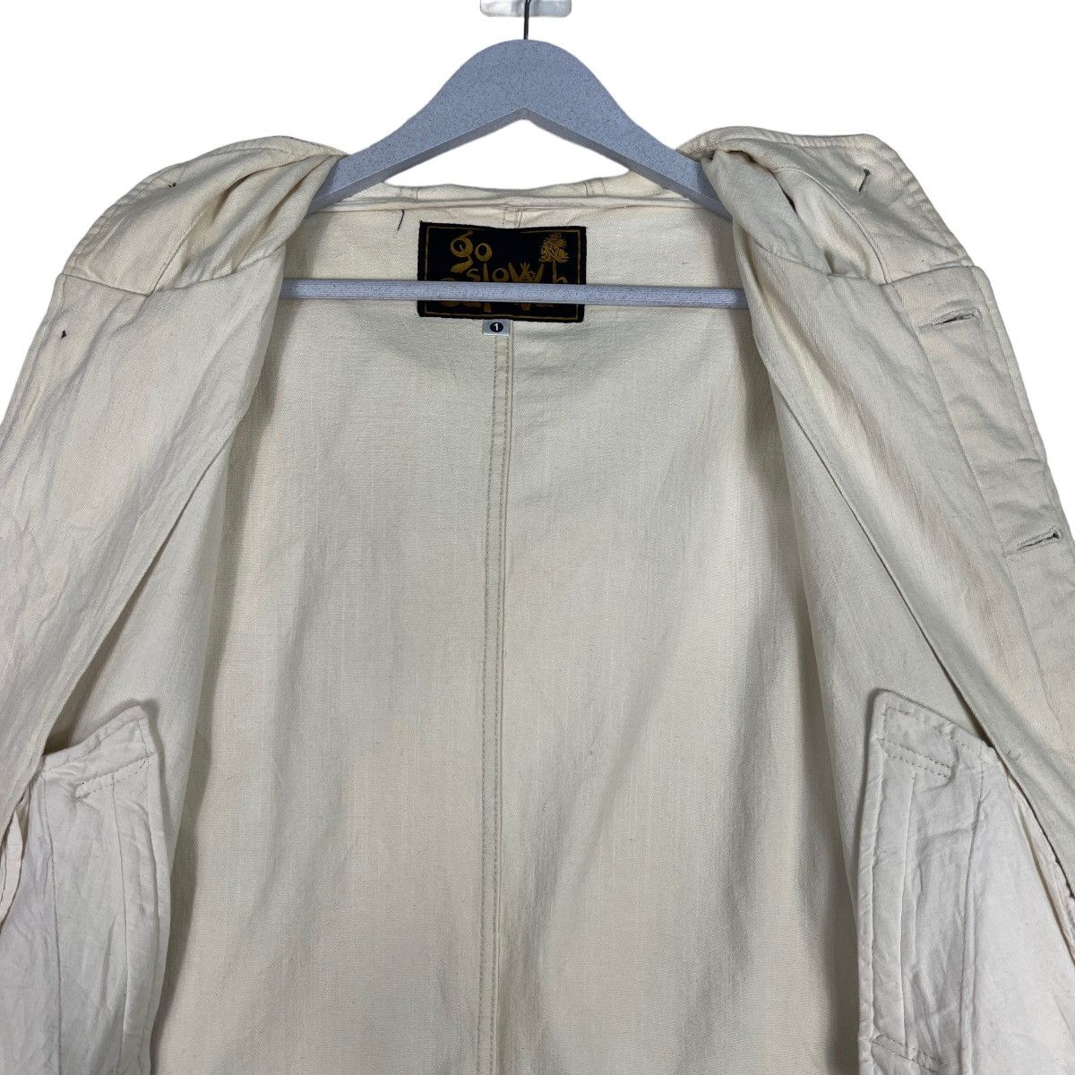 go slow caravan 🔥 GO SLOW CARAVAN DUCK CANVAS MOUNTAIN JACKET Size US S / EU 44-46 / 1 - 13 Thumbnail