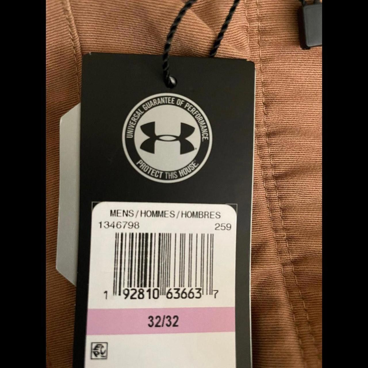 Under Armour New Under Armour Mens Brown Size US 32 / EU 48 - 7 Thumbnail