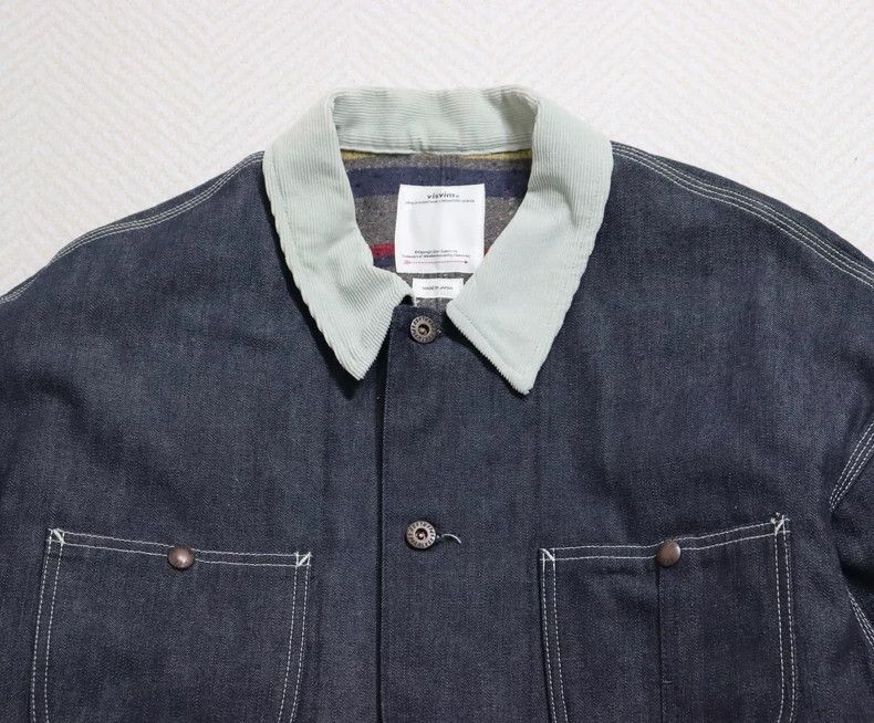 Visvim Visvim Visvim 22aw Jumbo Coverall Unwashed Jacket-2506 Size US M / EU 48-50 / 2 - 4 Thumbnail