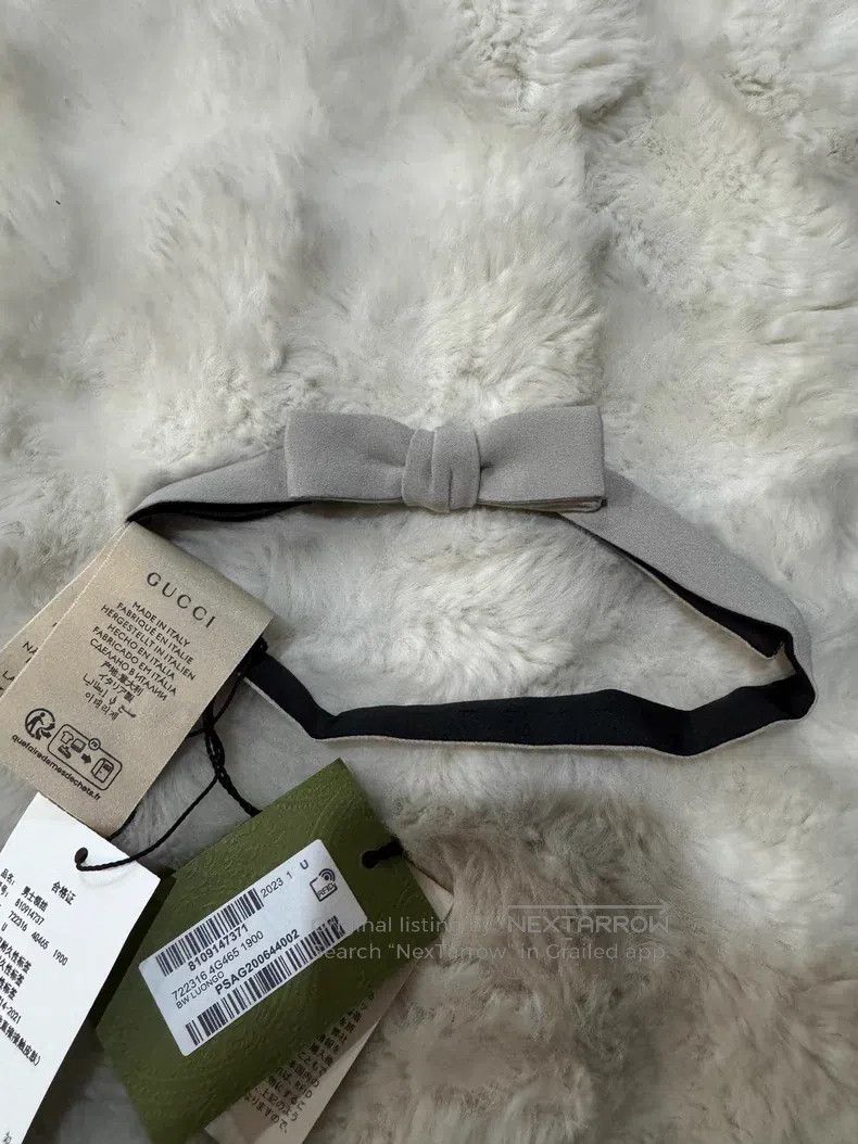 Gucci Guicci Silk Bow Tie Size ONE SIZE - 1 Thumbnail