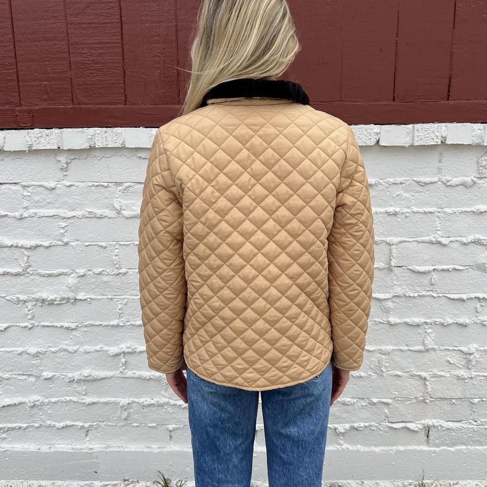 Vintage Vintage Tan Quilted Jacket Size S / US 4 / IT 40 - 4 Thumbnail
