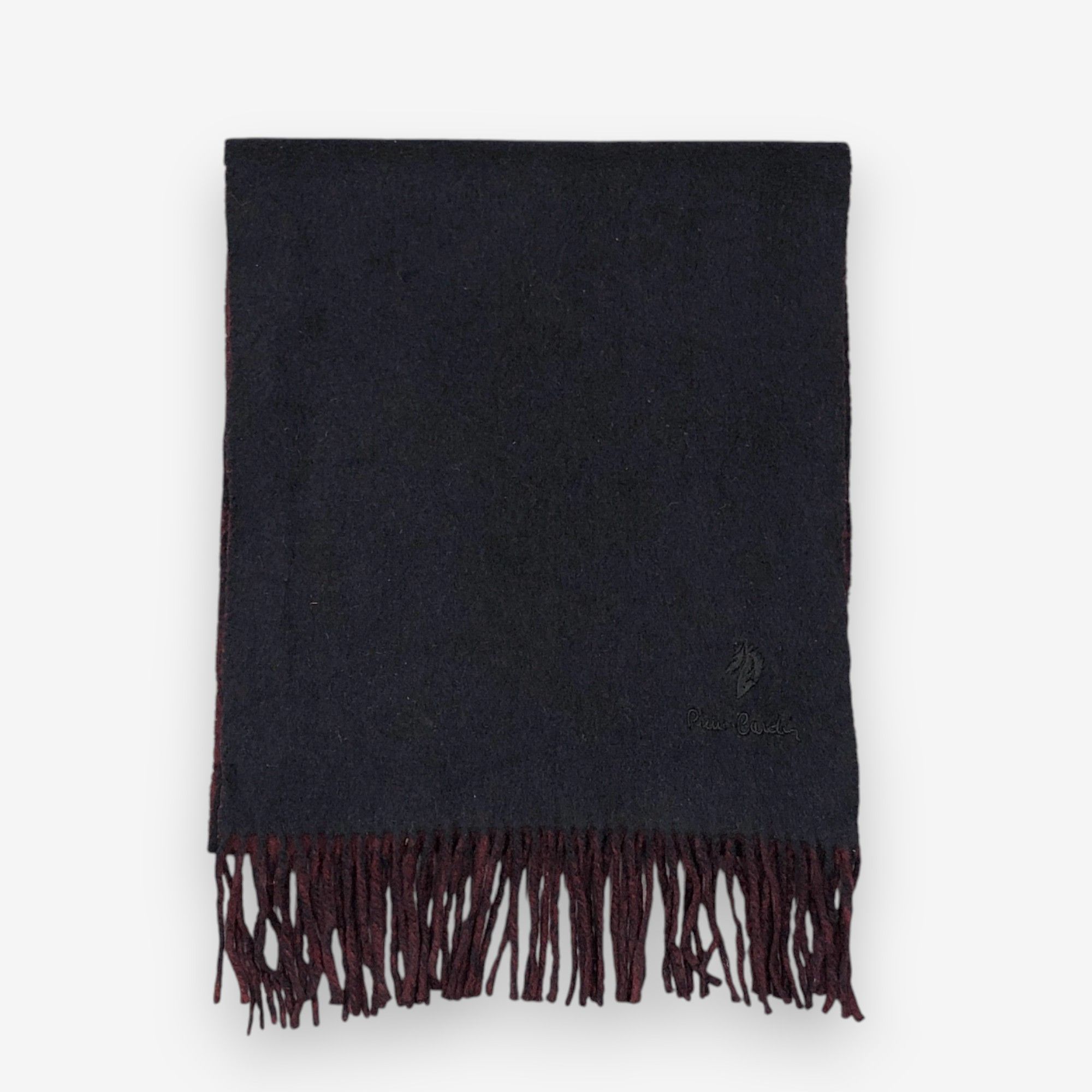 Pierre Cardin Vintage Pierre Cardin Scarf Muffler Wool Fringe Scarves Size ONE SIZE - 2 Thumbnail