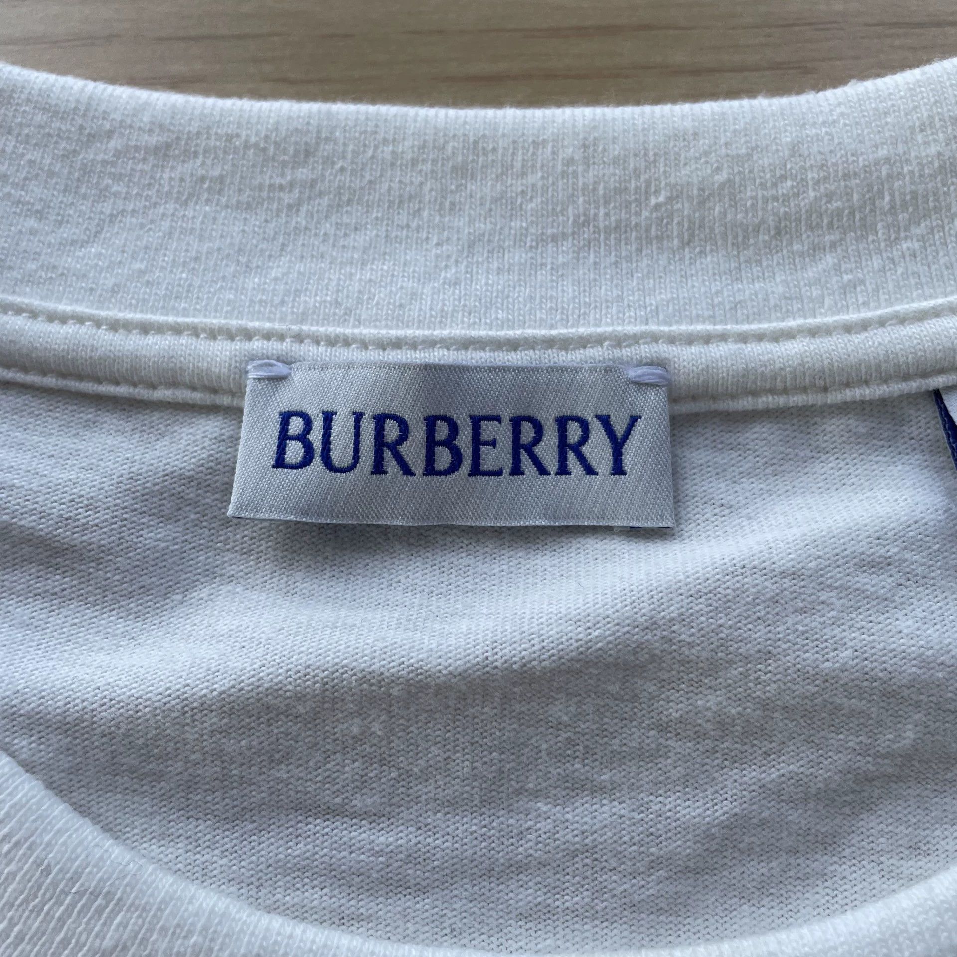 Burberry BURBERRY ss25 X-Stitch Eq Tee Women Chalk White XS Size XS / US 0-2 / IT 36-38 - 5 Thumbnail