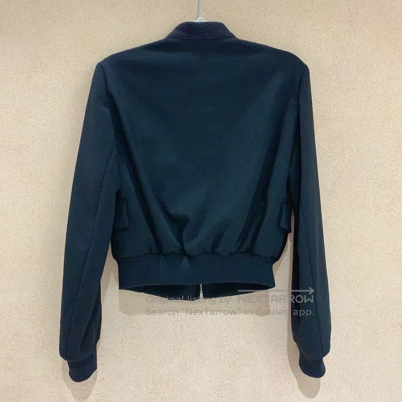 Hermes Hermes Black Collar Zipper Short Jacket - Women's Size 4XL / US 24-26 - 3 Thumbnail