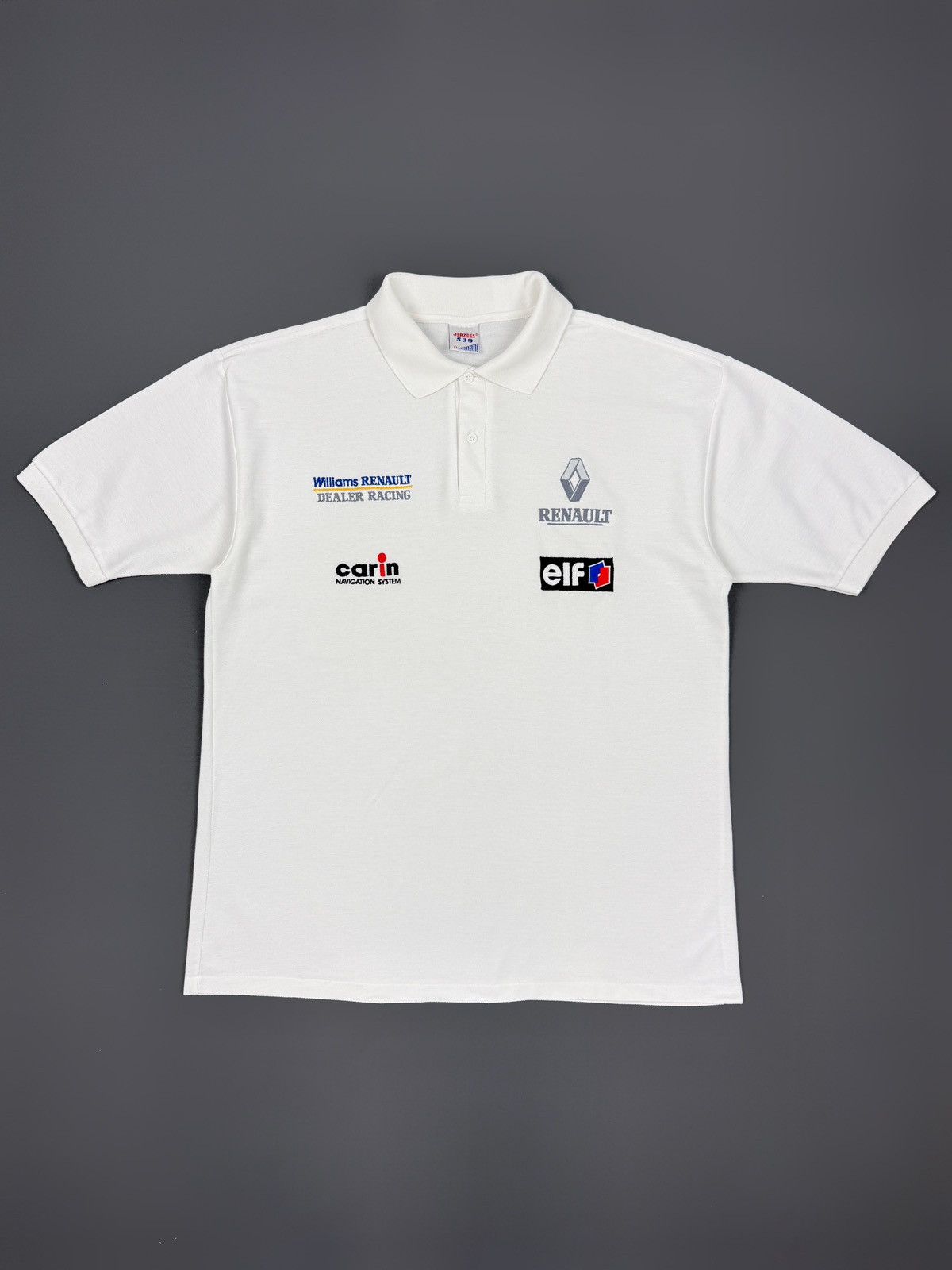 Vintage 1990’s Vintage Williams Renault Formula 1 Racing Team Polo Size US XL / EU 56 / 4 - 2 Thumbnail