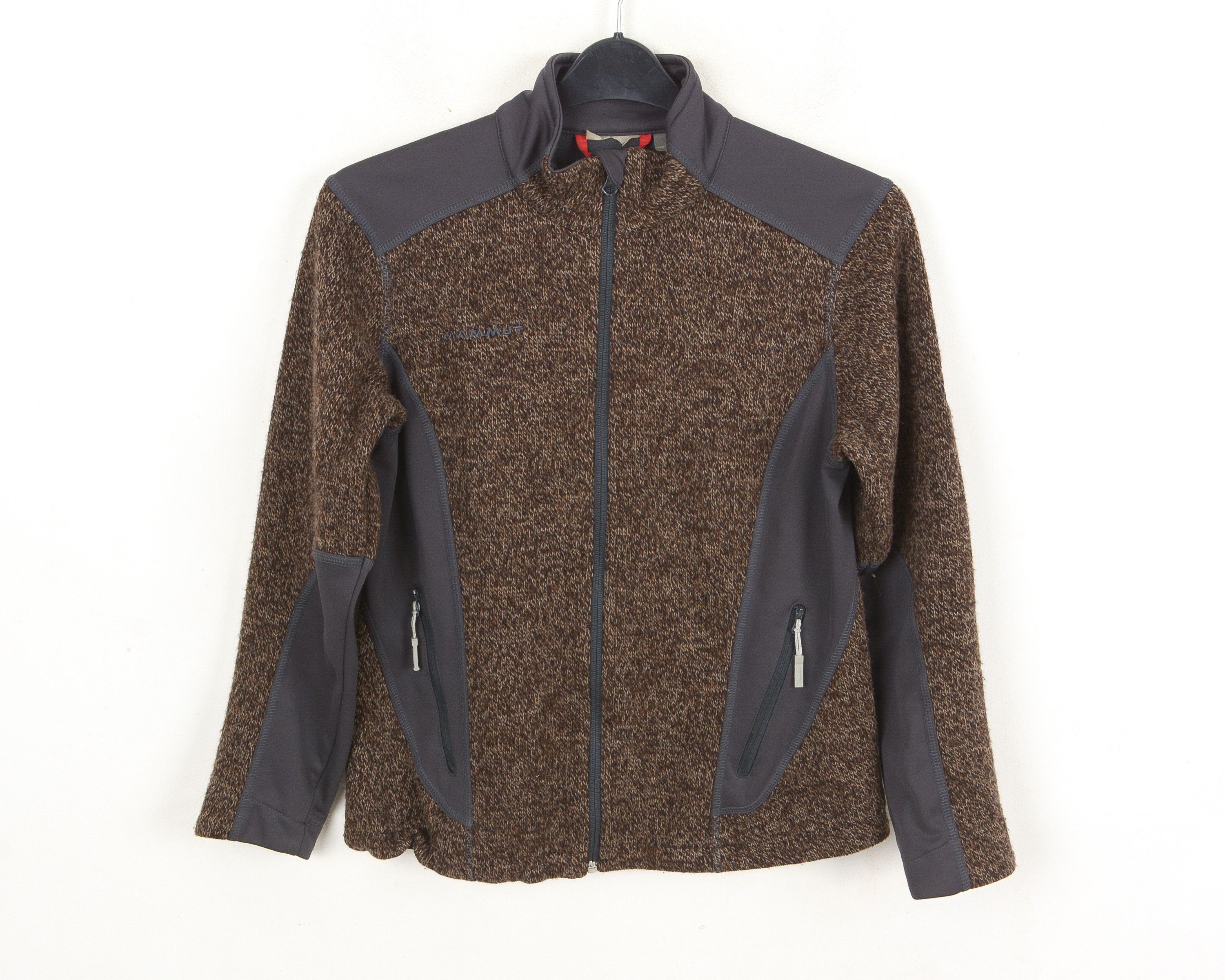 Mammut Womens M Wool Fleece Jumper Sweatshirt Jacket Sweater Brown Size M / US 6-8 / IT 42-44 - 1 Thumbnail