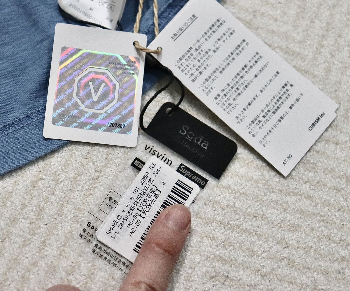 Visvim VISVIM ICT JUMBO TEE CRASH 20ss size4 Size US XL / EU 56 / 4 - 8 Thumbnail