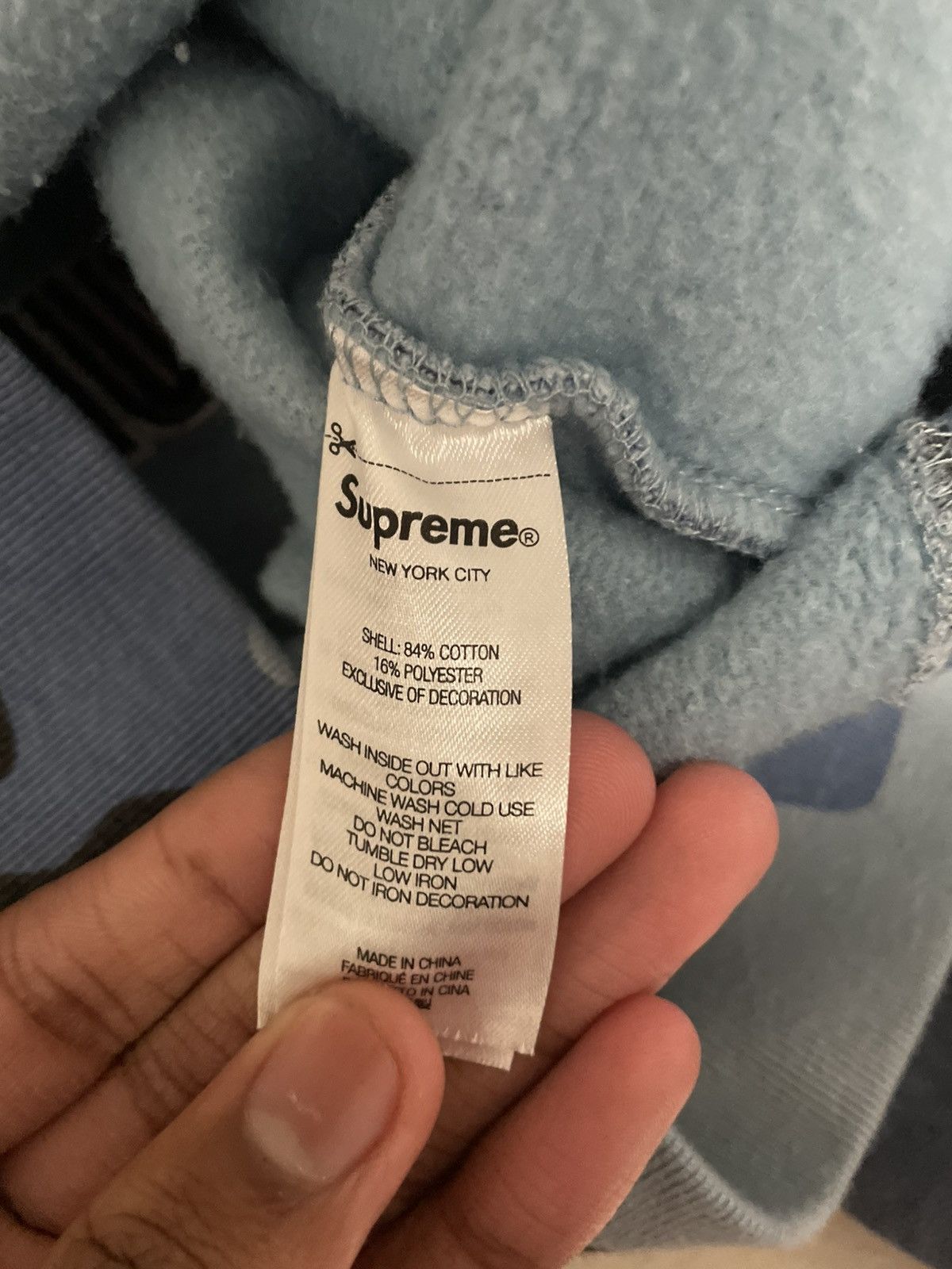 New York Yankees × Supreme Supreme New York Yankees Kanji Hoodie Size US S / EU 44-46 / 1 - 6 Thumbnail