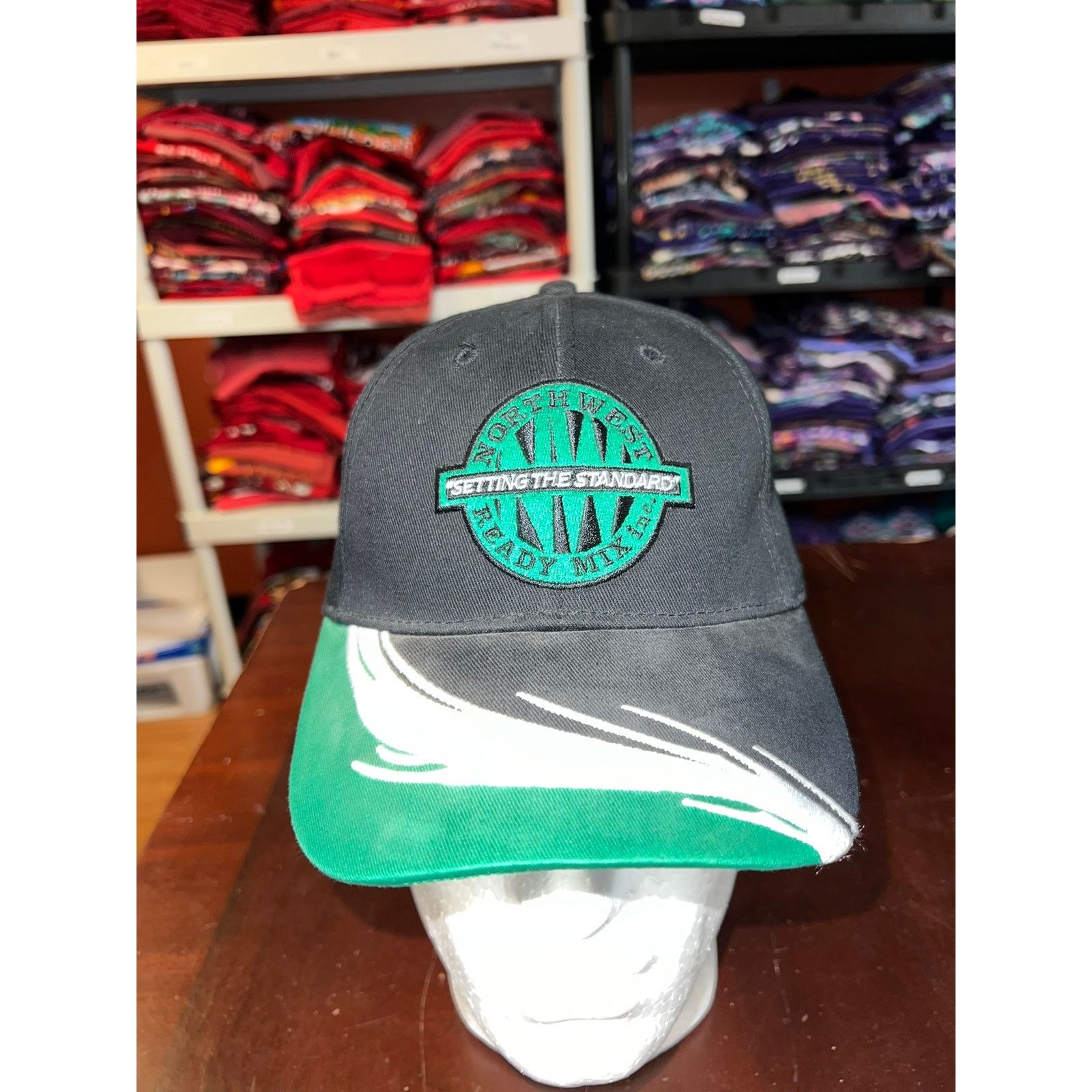 Northwest Territory Northwest Hat Ready Mix Black Green Design Cap Headwear Size ONE SIZE - 1 Thumbnail