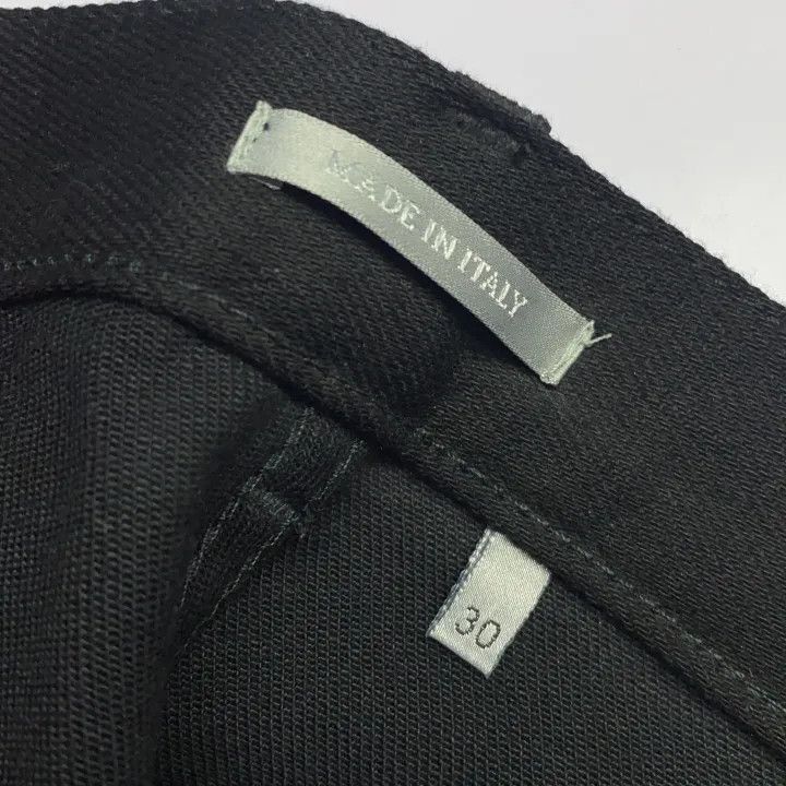 Dior Dior Dior Classic Black Straight-Leg Pants with Logo 0079- Size US 30 / EU 46 - 2 Thumbnail