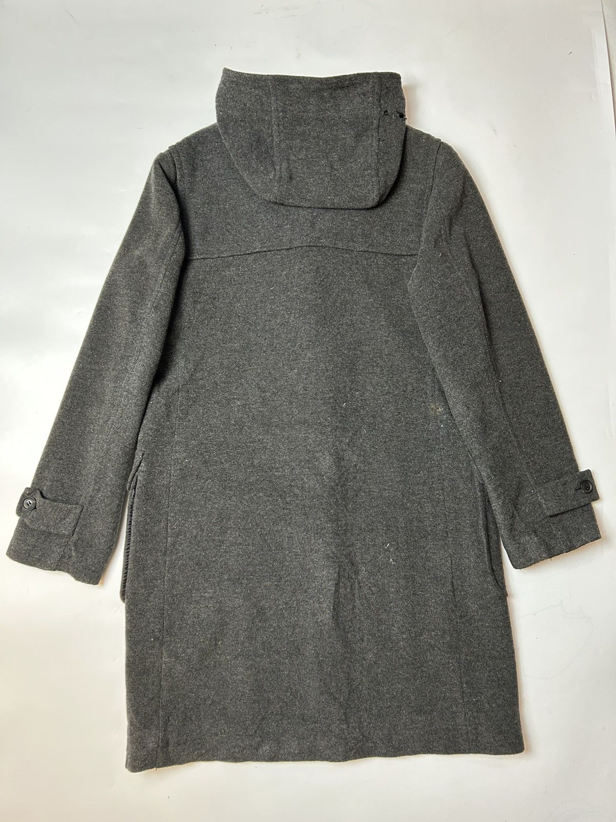Designer × Japanese Brand × Yohji Yamamoto INED WOOL LONG COAT WITH HOODIE Size ONE SIZE - 4 Thumbnail