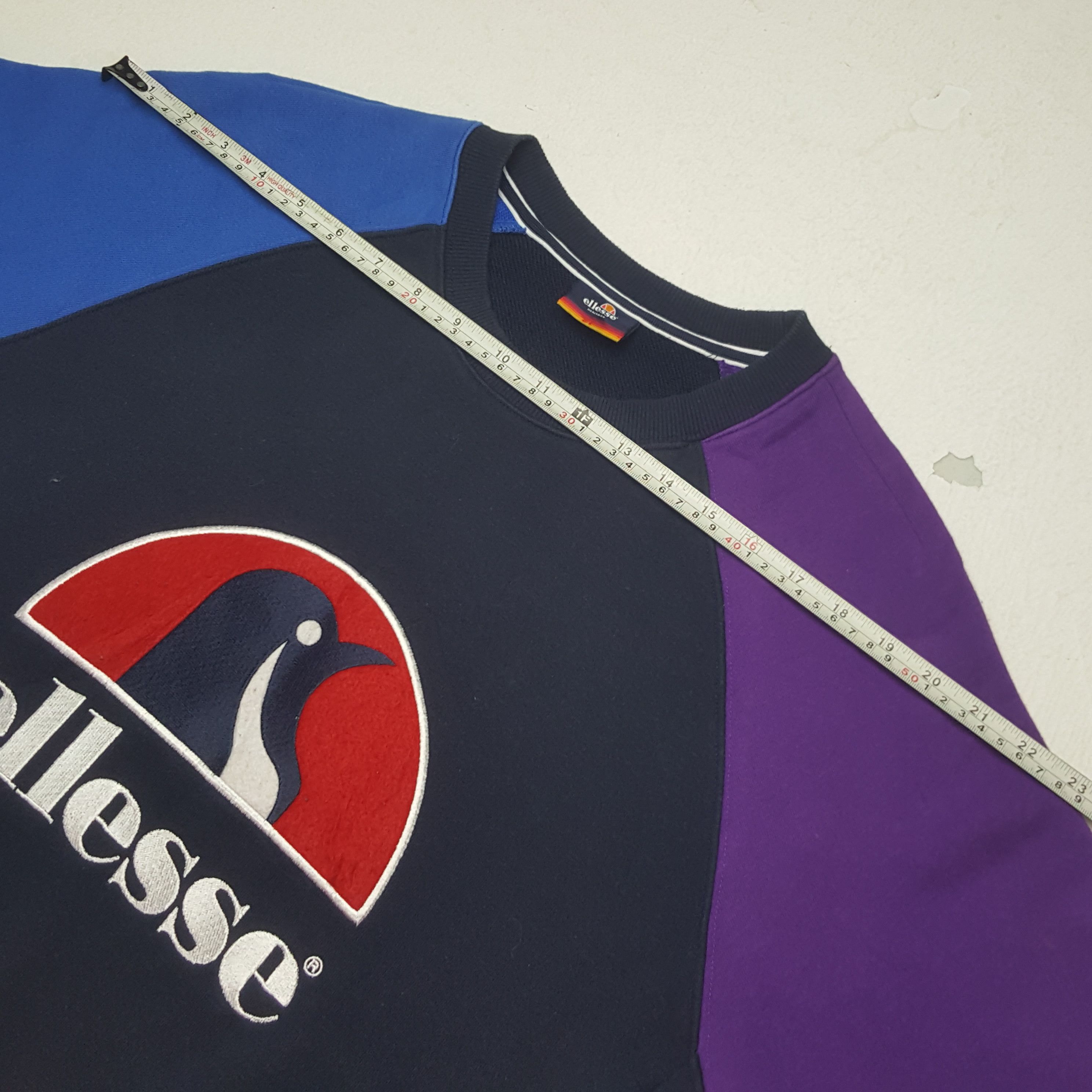 Ellesse × Vintage Vintage Ellesse Big Logo Sweatshirt Size US L / EU 52-54 / 3 - 5 Thumbnail