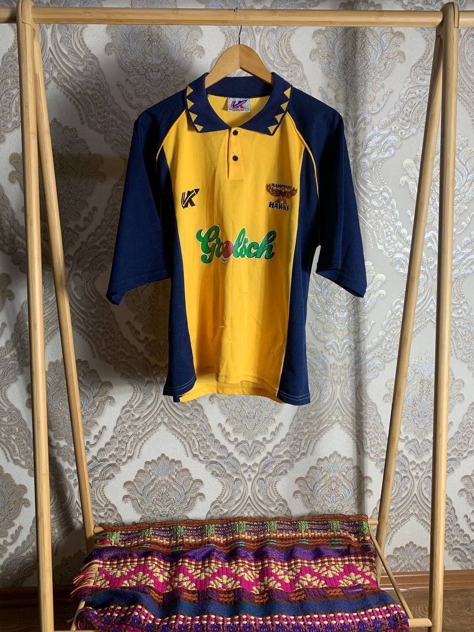 Vintage Very Rare Hampshire Hawks Retro Rugby Jersey Y2K 90s Size US L / EU 52-54 / 3 - 1 Thumbnail
