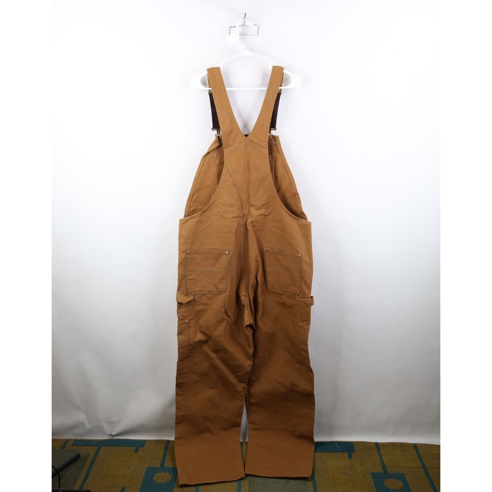 Carhartt Vintage Carhartt Distressed Canvas Double Knee Overalls Size US 40 / EU 56 - 17 Thumbnail