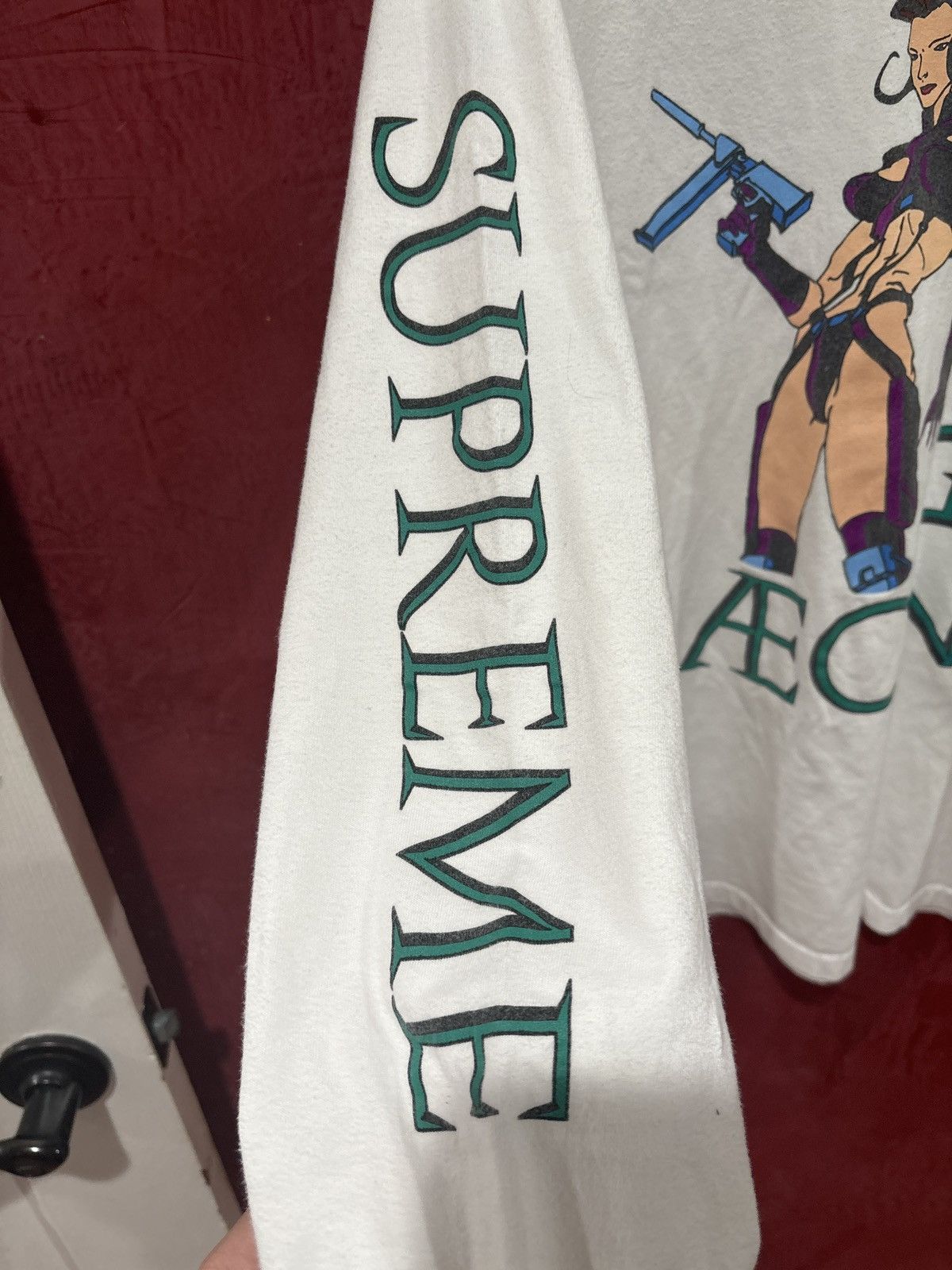 Supreme Supreme Aeon Flux L/S Tee Size US L / EU 52-54 / 3 - 3 Thumbnail