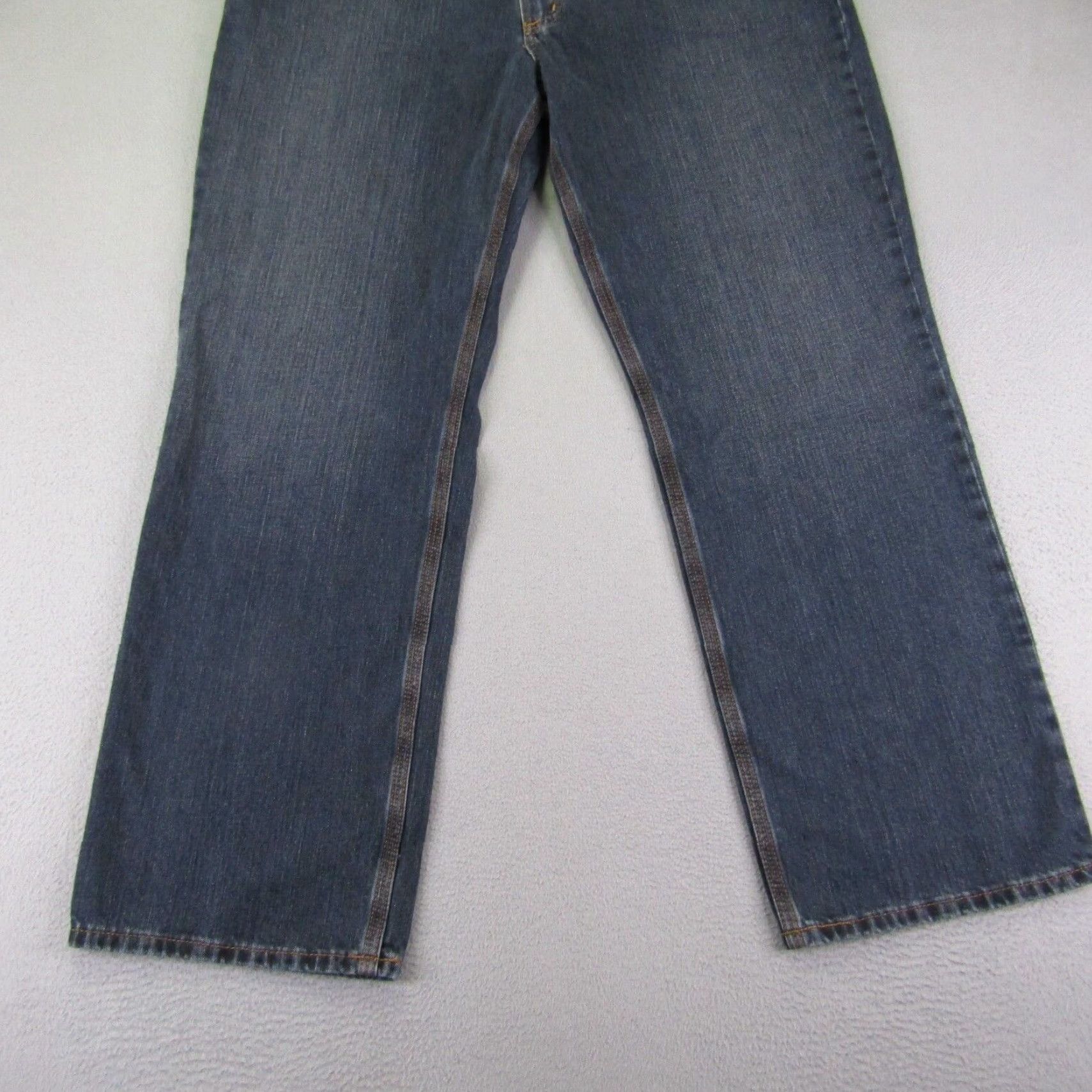 Carhartt Carhartt Jeans Mens 40x32 Dark Blue Bedrock Denim Relaxed Fit Work Pants Holter Size US 39 - 3 Thumbnail